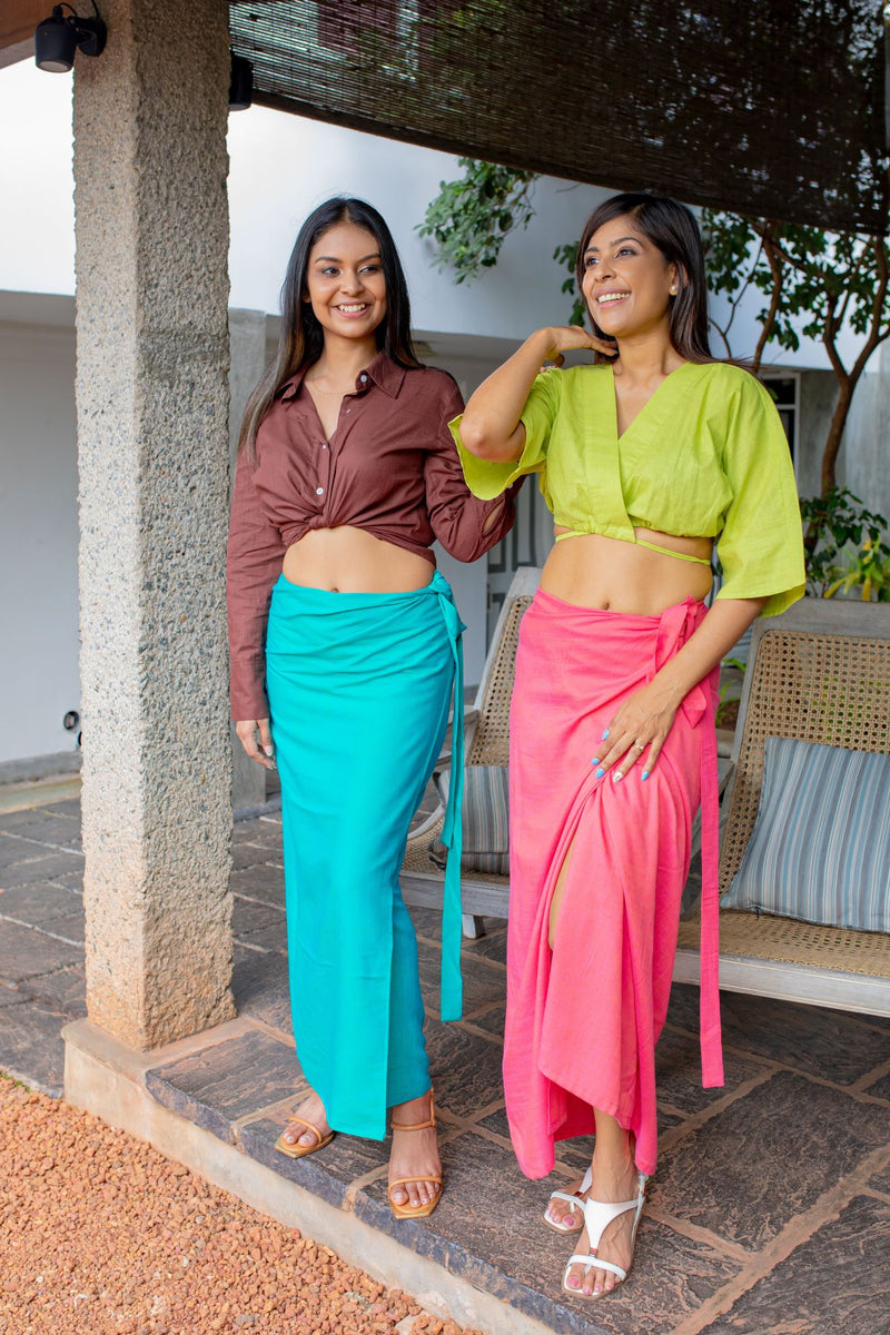 Vichithra Wrap Skirt/ Lungi Skirt – JoeY Clothing