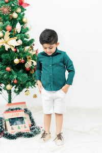 Unisex Plaid Shirts for Kids