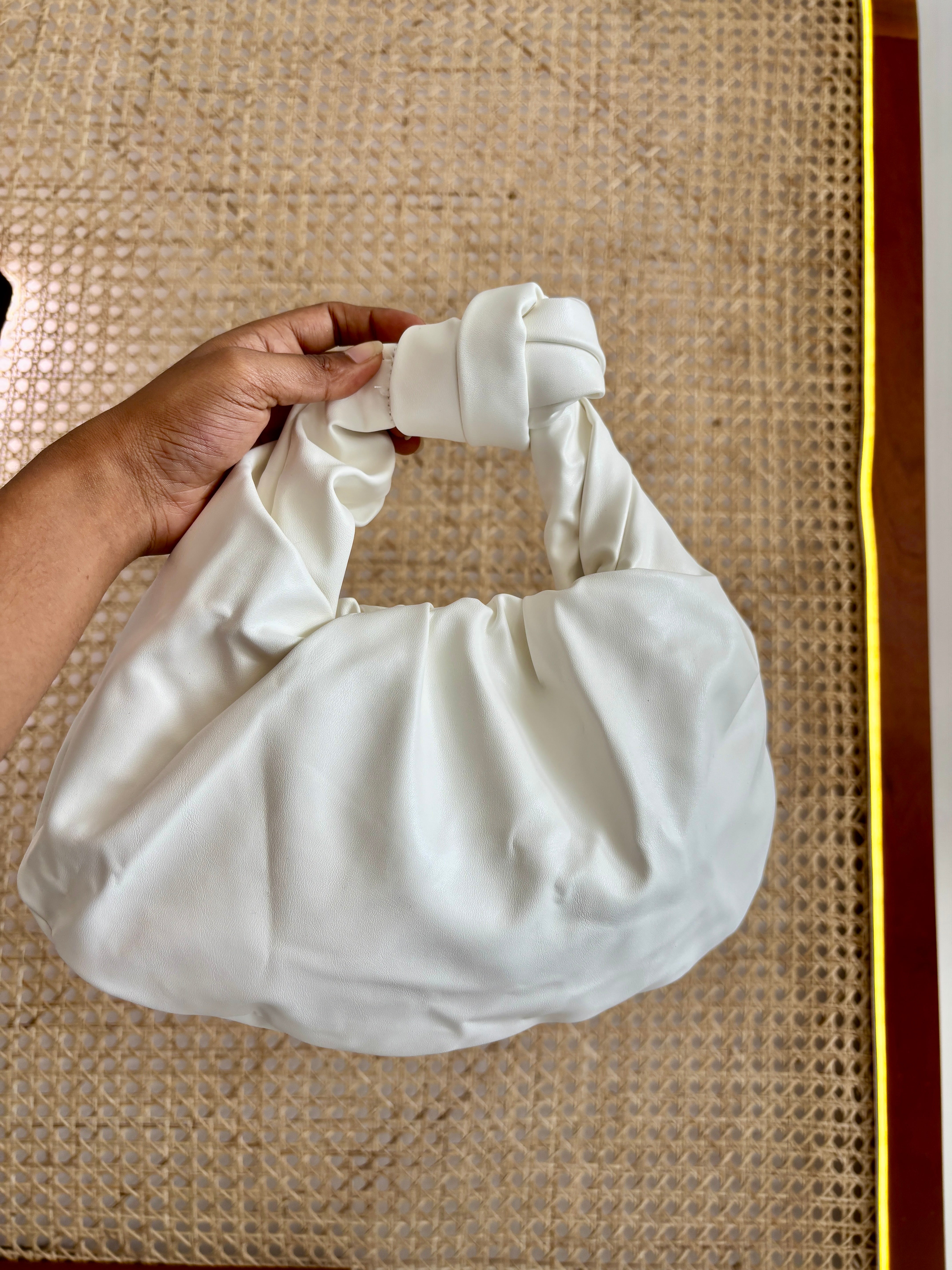 Pleated Cloud Handbag