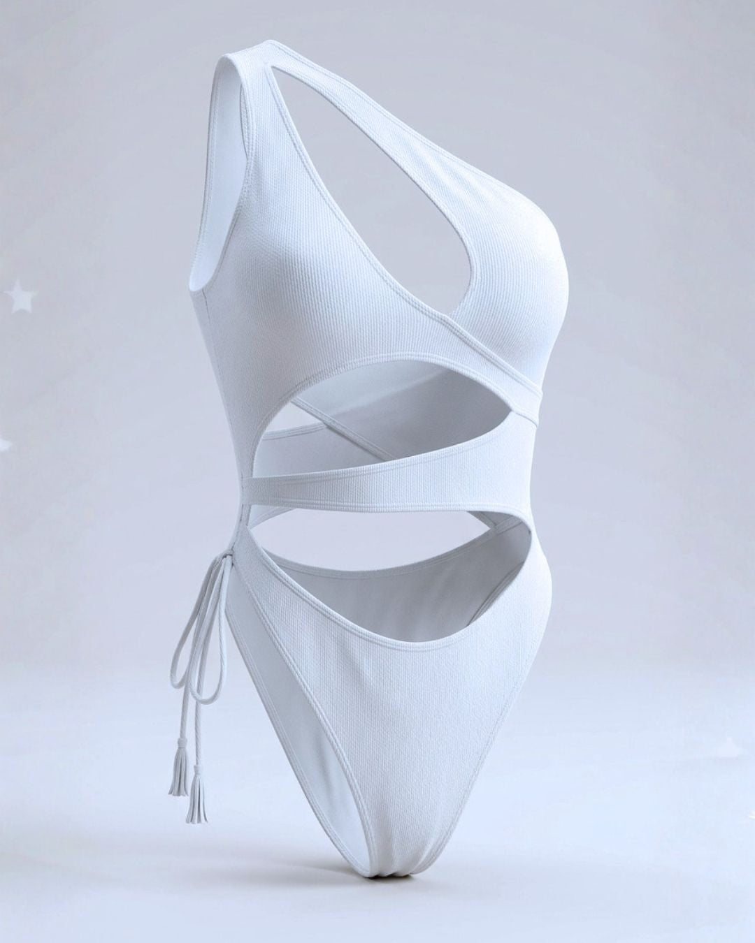 One-Shoulder Hollow Swimsuit