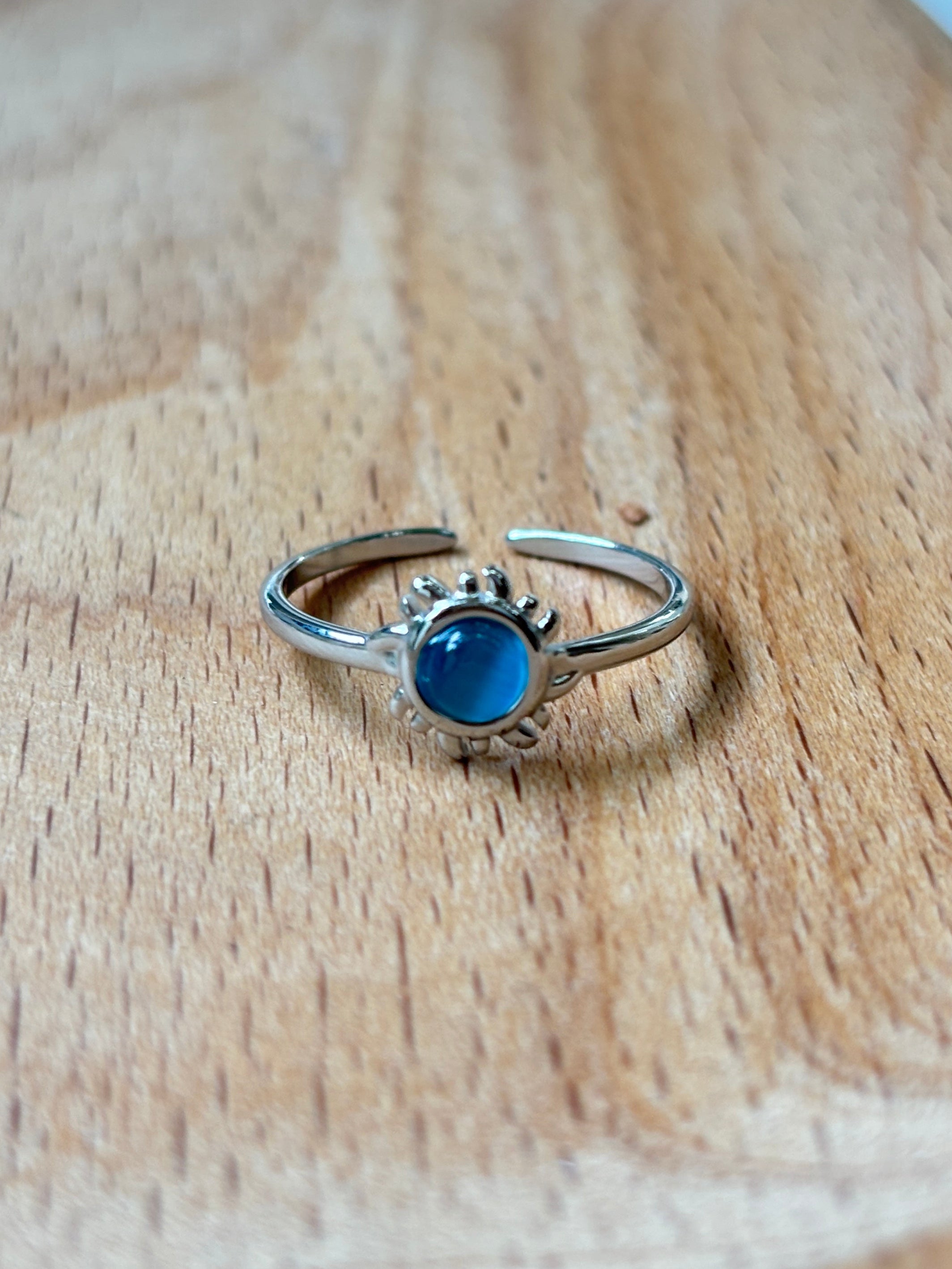 Sunburst Turquoise Ring