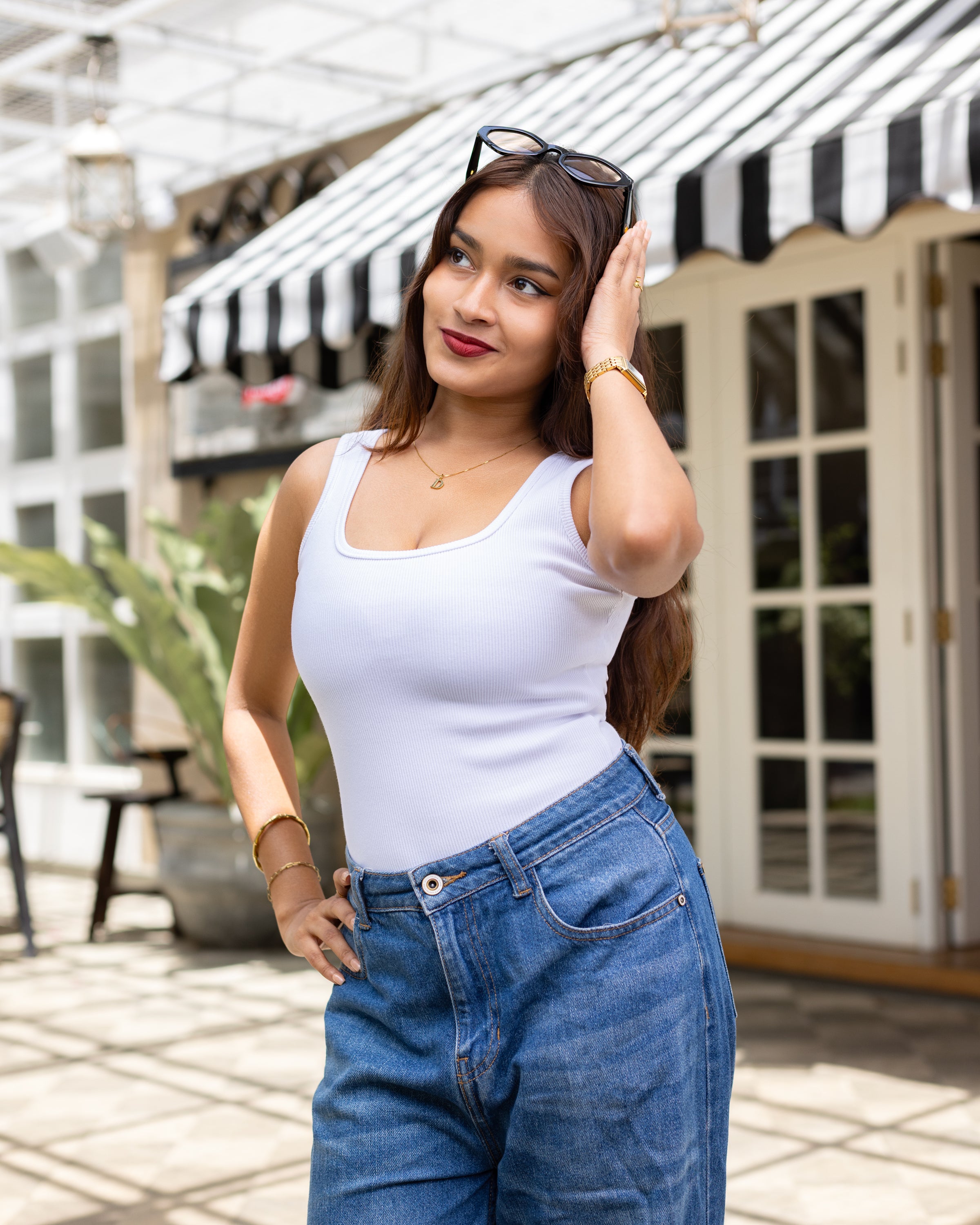 Frida Bodysuit - White