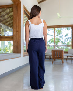 Bonny Pull on Pant- Blue