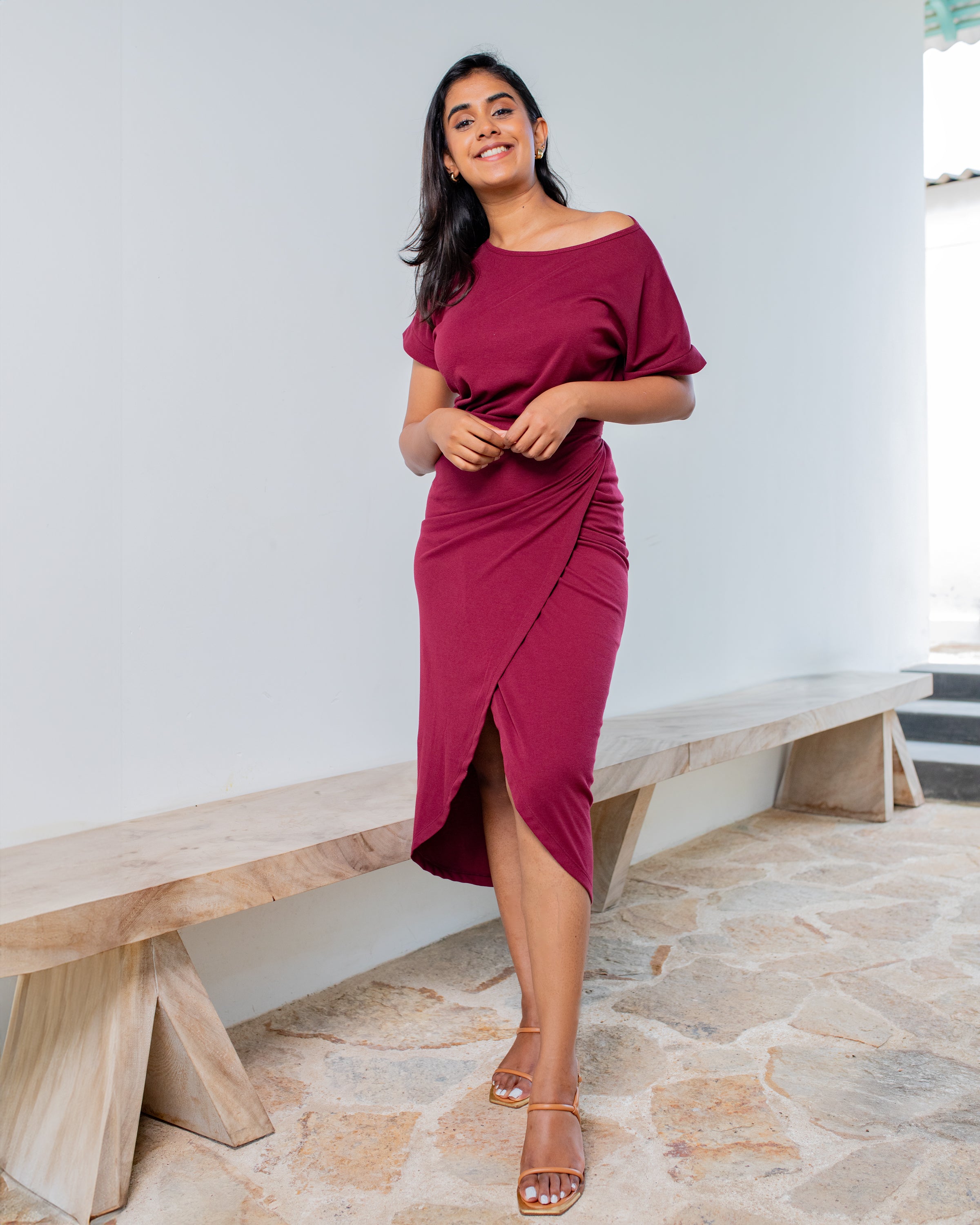 Candy co-ords Burgundy