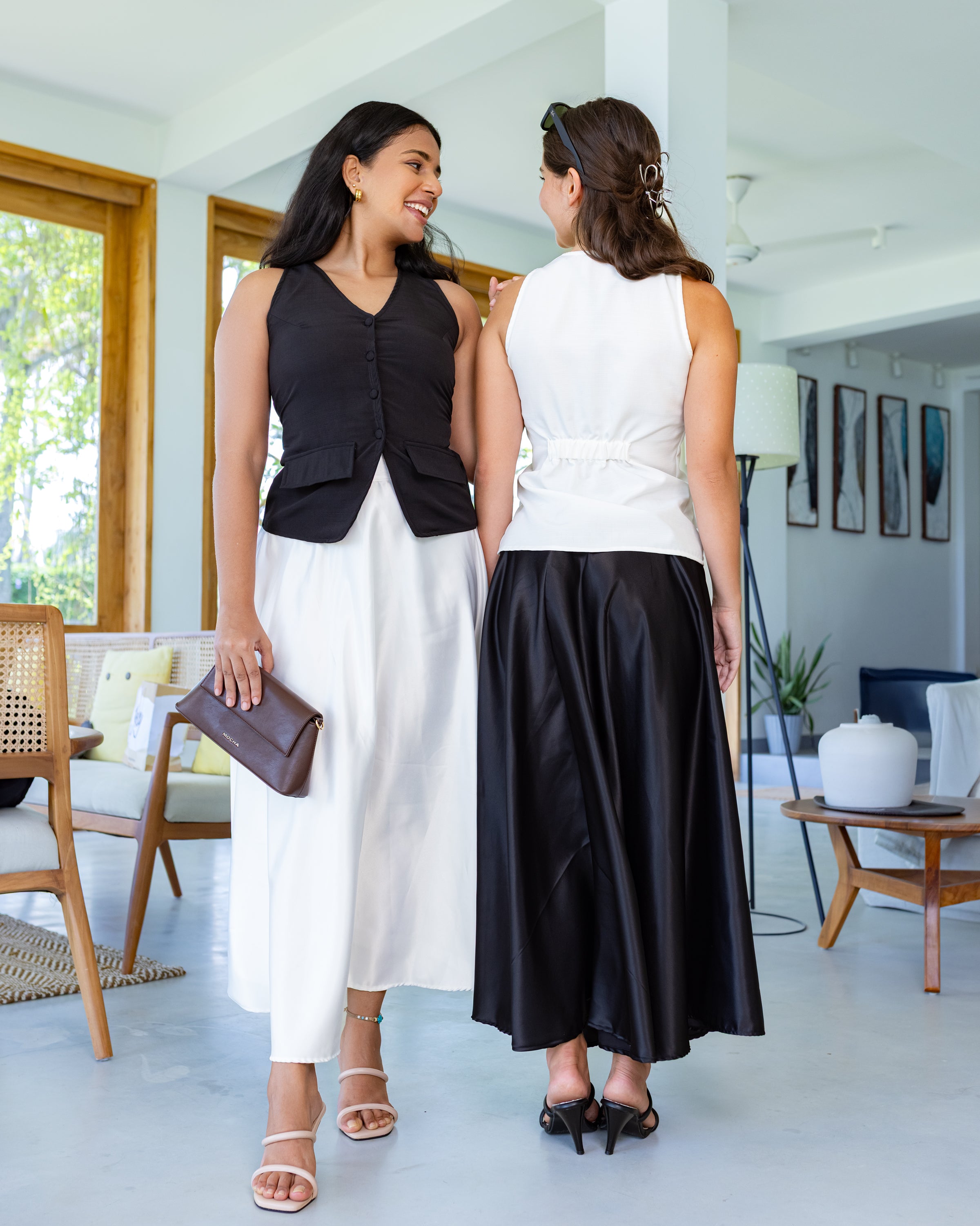 Hazel Workwear Top -White