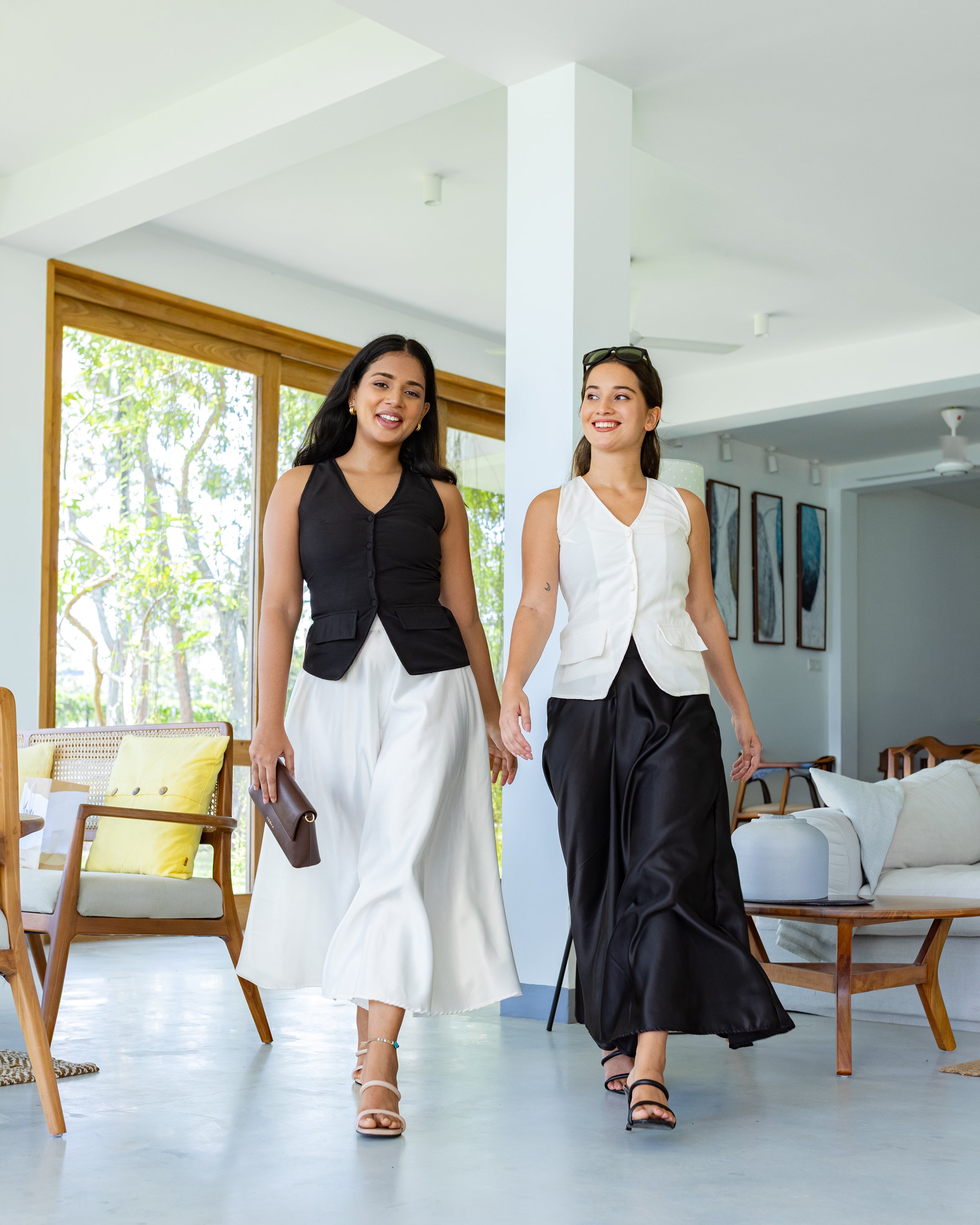 Hazel Workwear Top -White