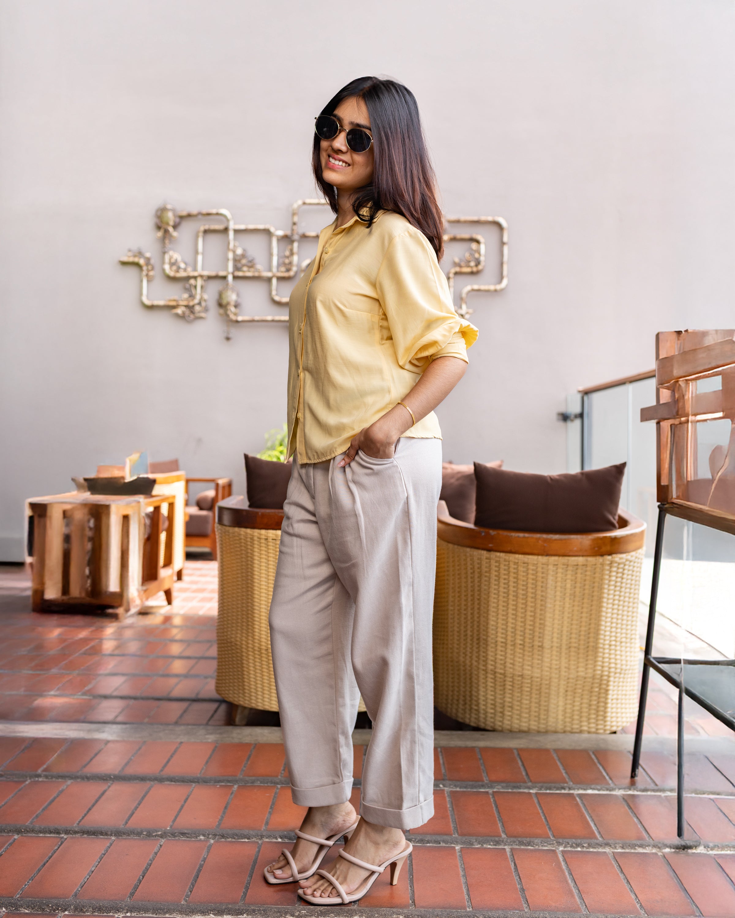 Candy Shirt - Yellow