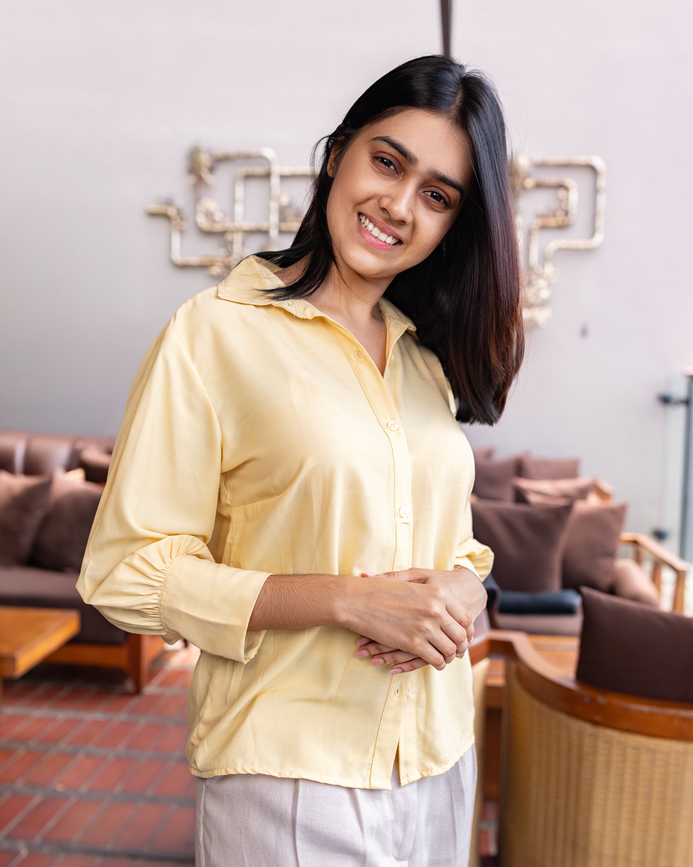 Candy Shirt - Yellow