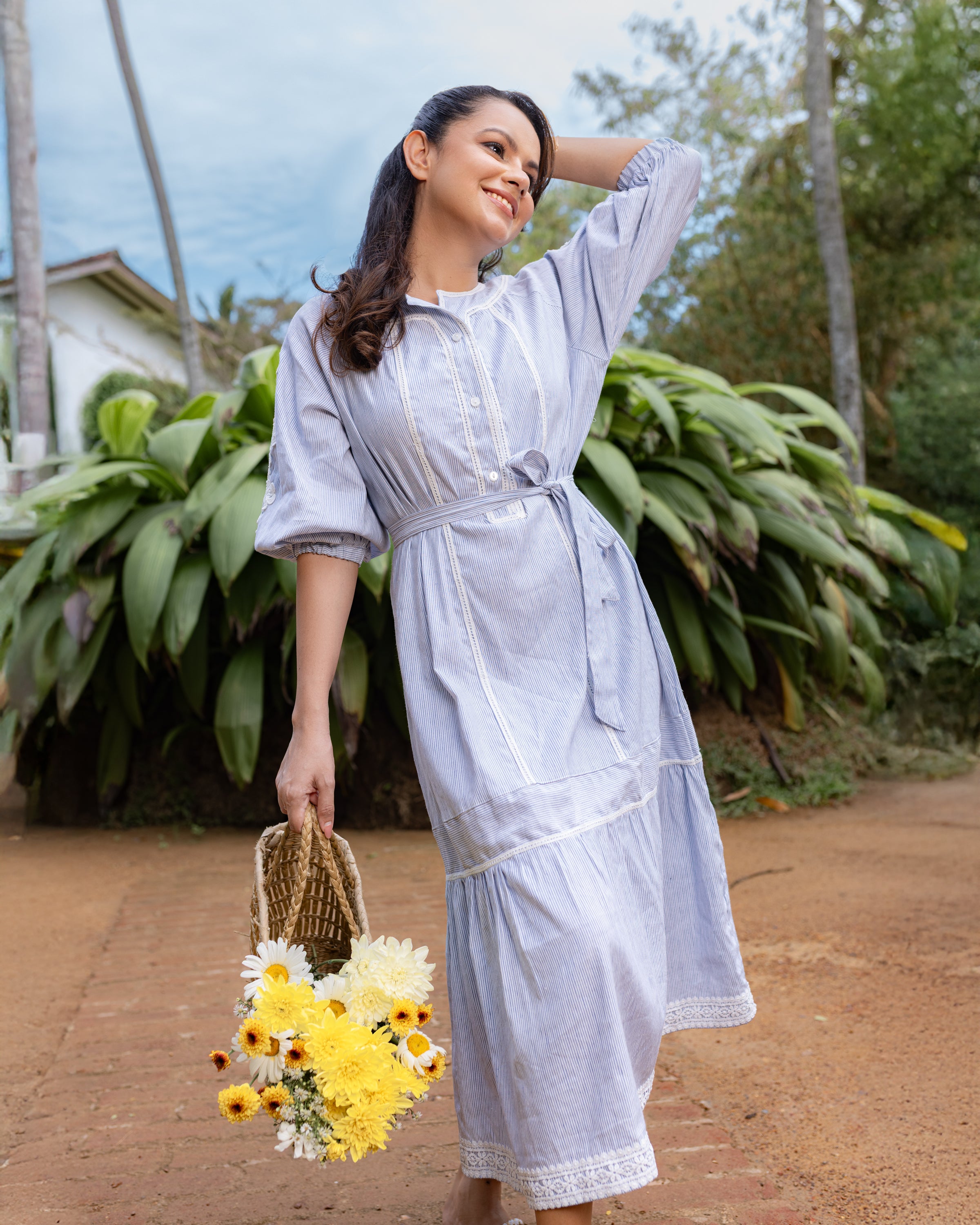 Rosita Embroidered Detail Dress