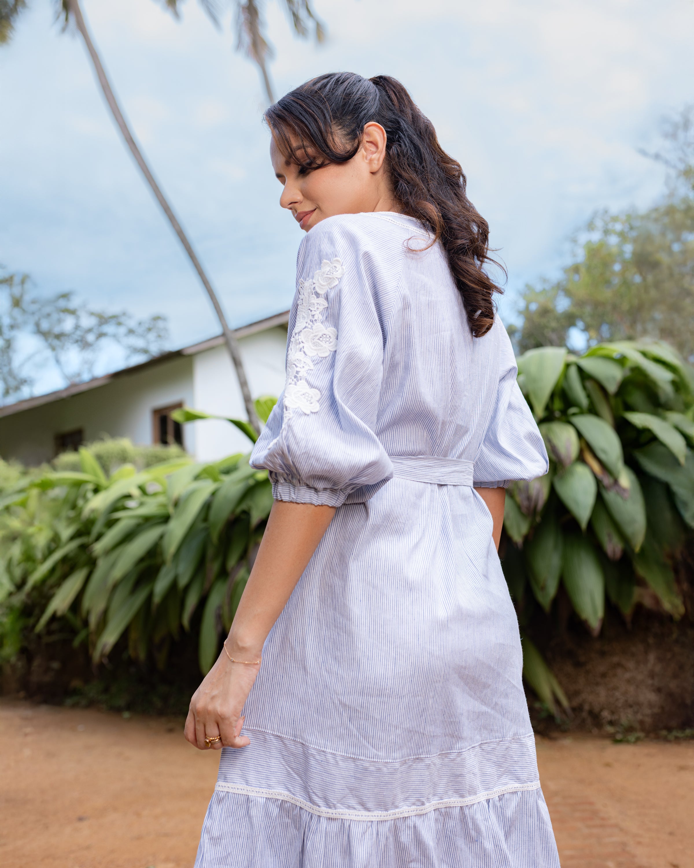 Rosita Embroidered Detail Dress