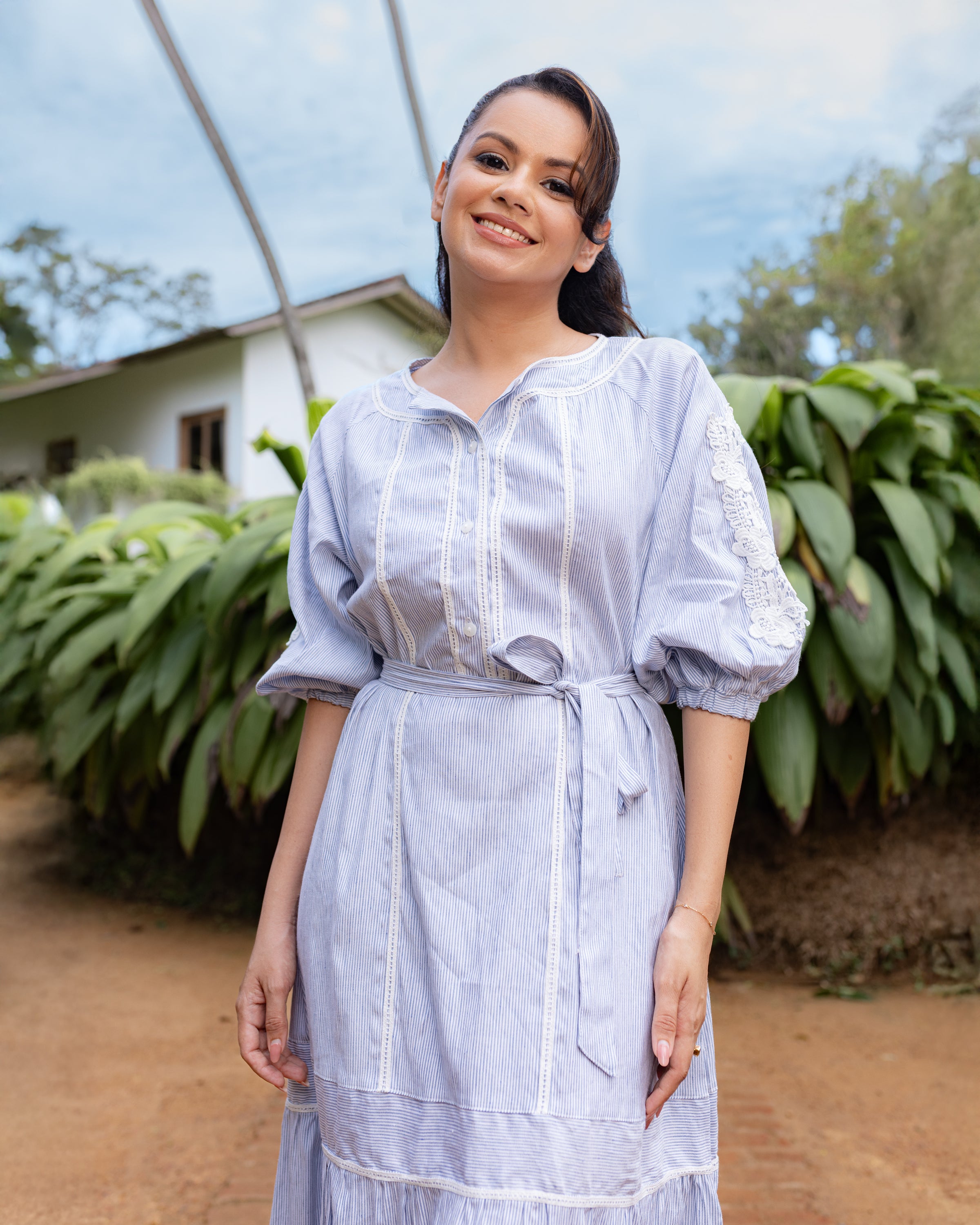 Rosita Embroidered Detail Dress