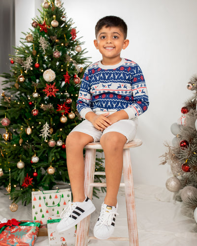 Jingle Christmas Sweater for Kids- Unisex