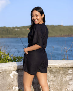 Angel Spell Romper - Black