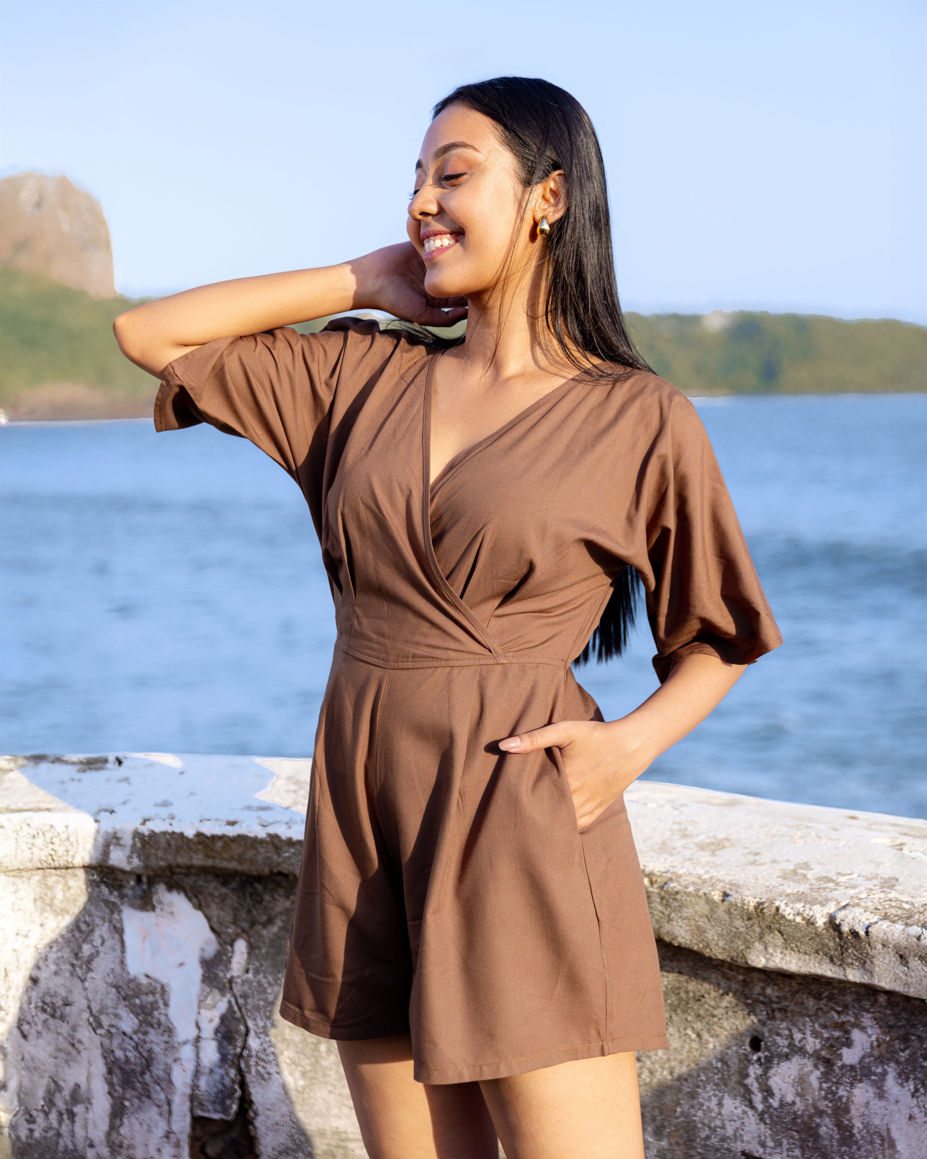 Angel Spell Romper - Coco