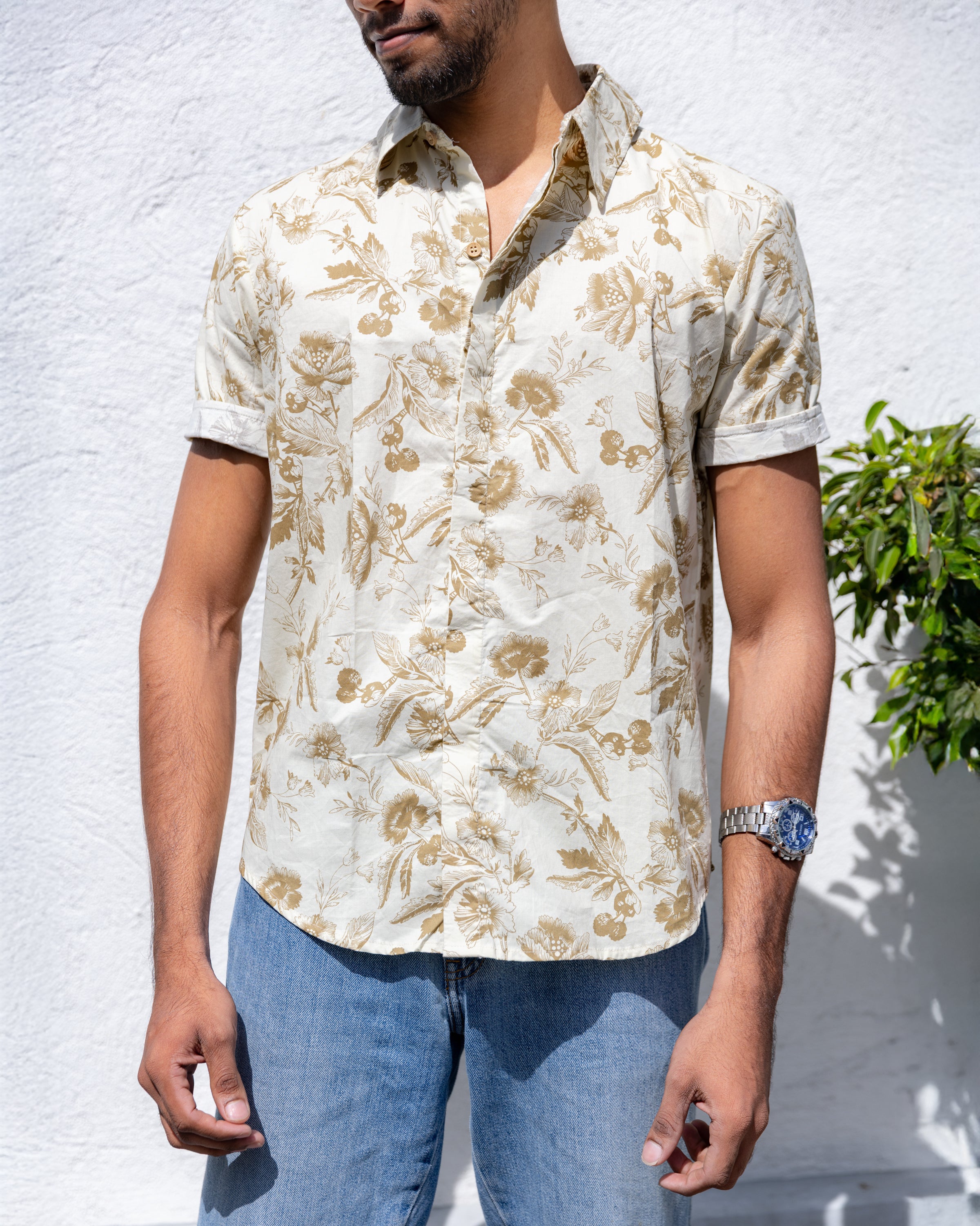 Asthra Floral Unisex Shirt