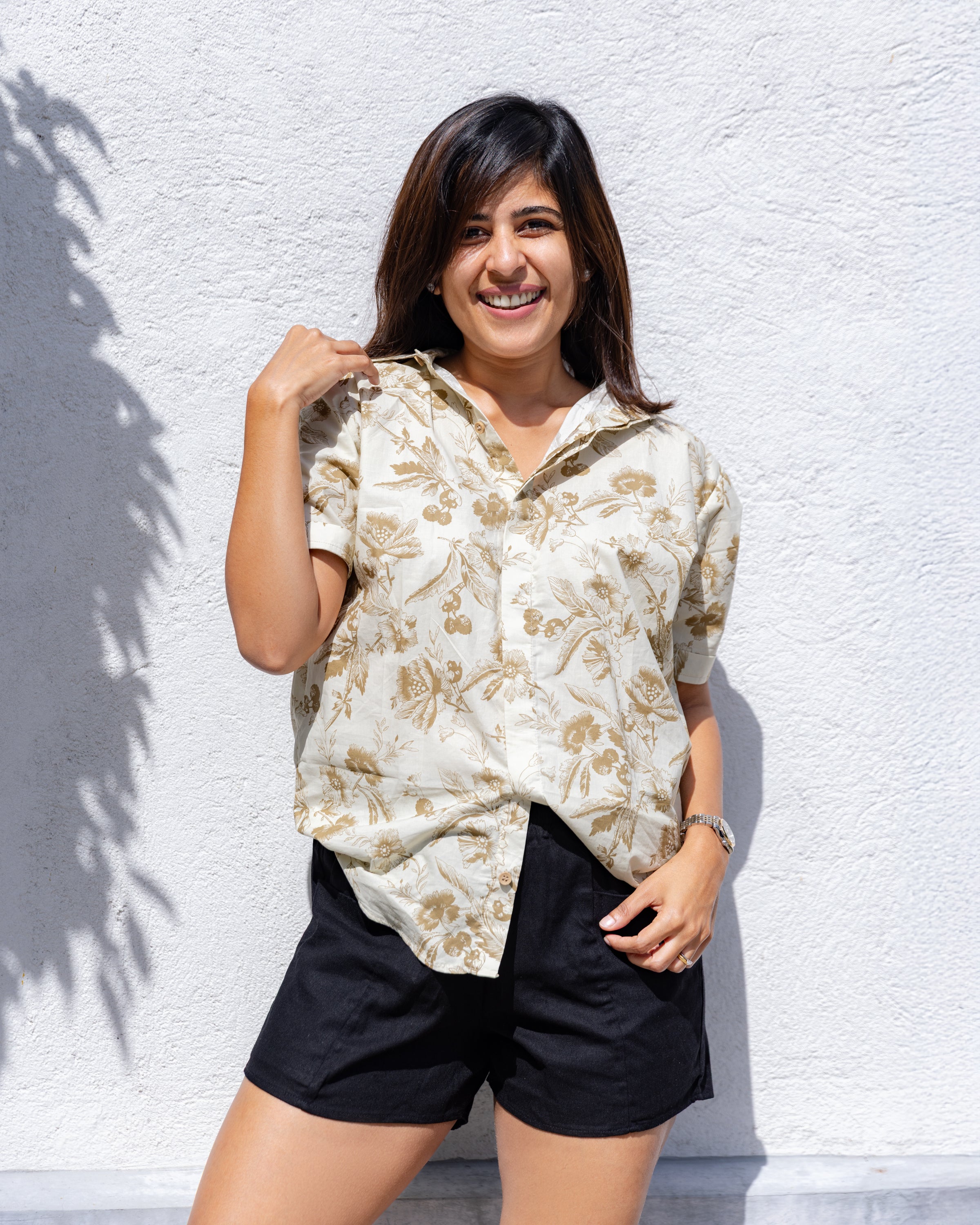 Asthra Floral Unisex Shirt