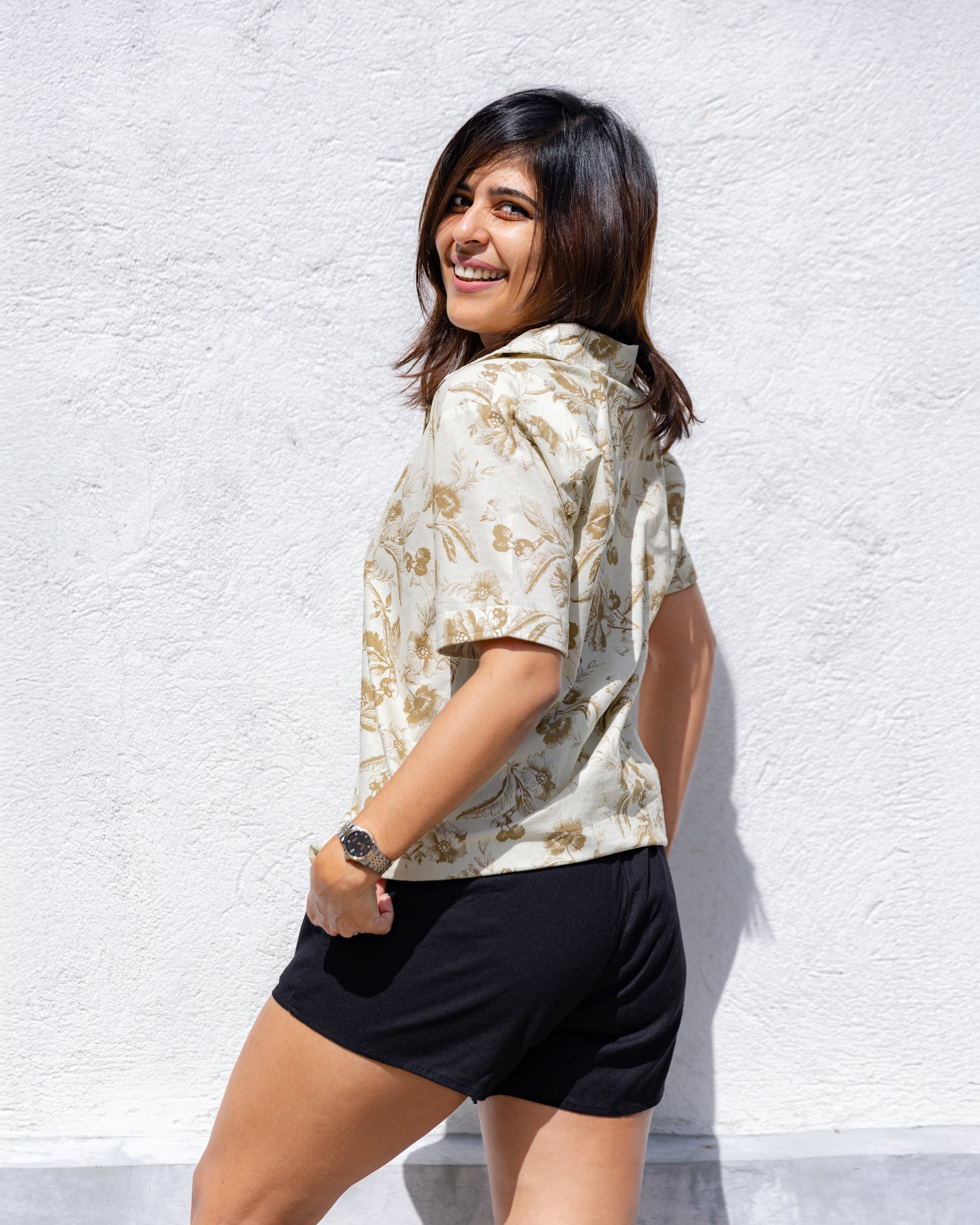 Asthra Floral Unisex Shirt