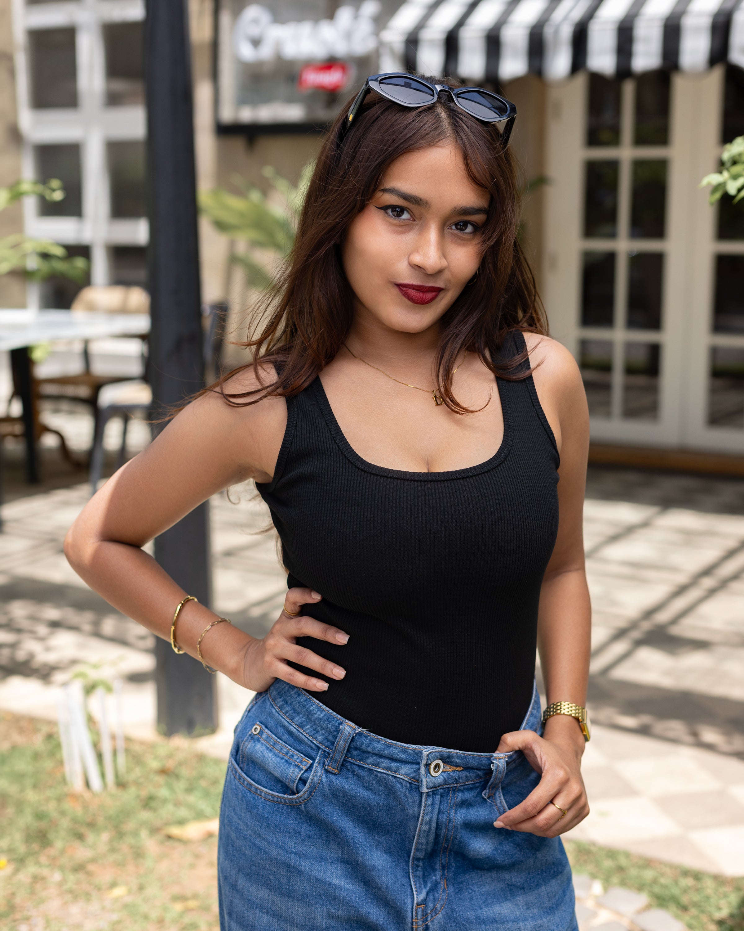 Frida Bodysuit - Black