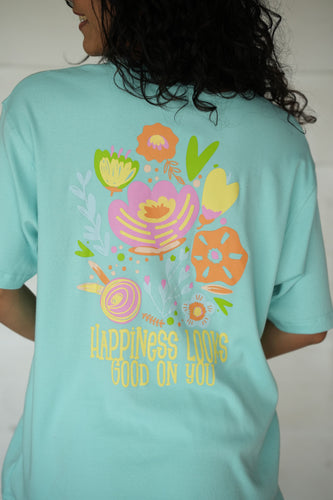 Chase Happiness Oversize Tee Lilac - Unisex