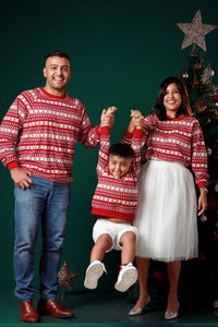 Rudolph Sweater Adults - Red