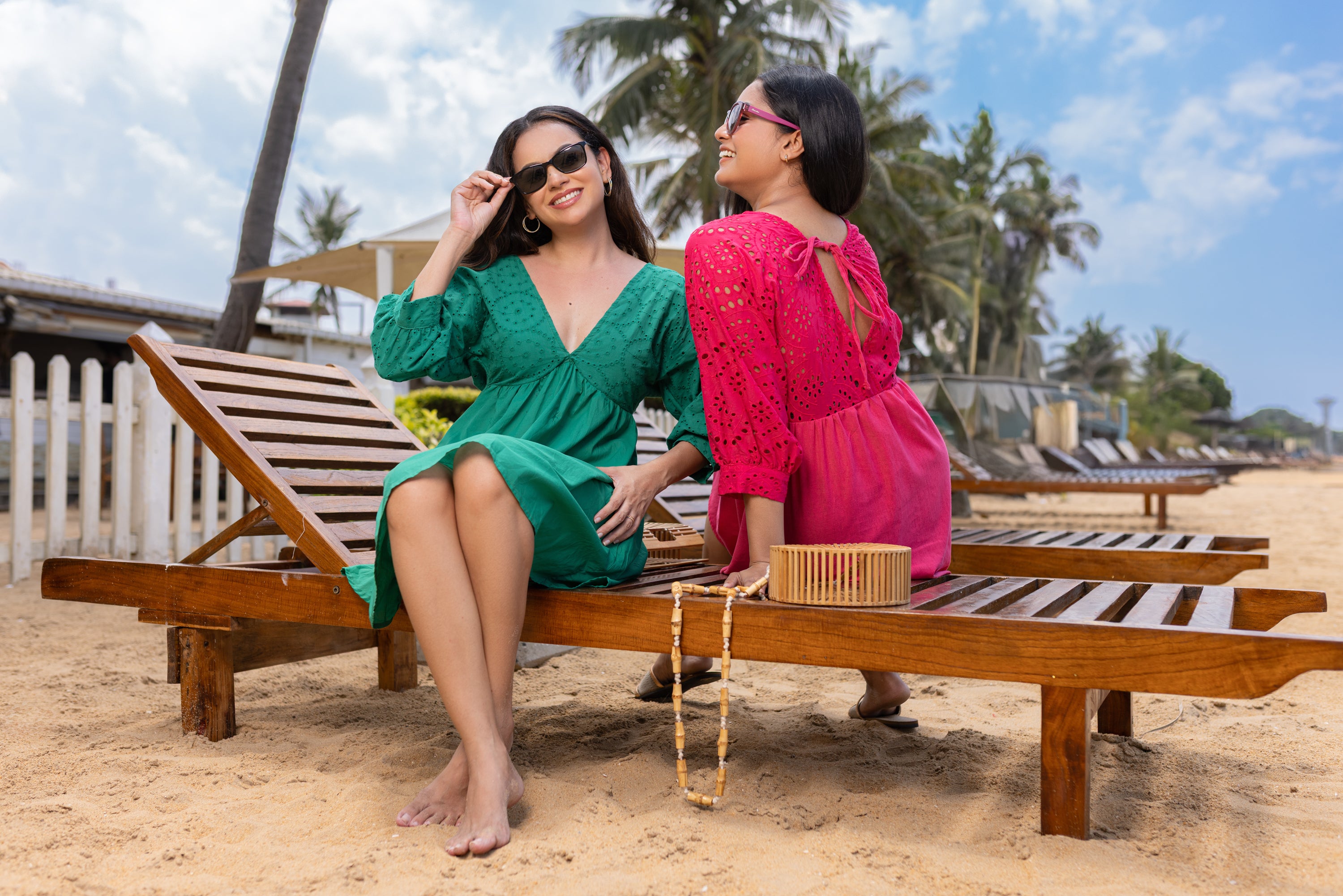 Wildflower Cutlon Mini Dress - Rosy Pink