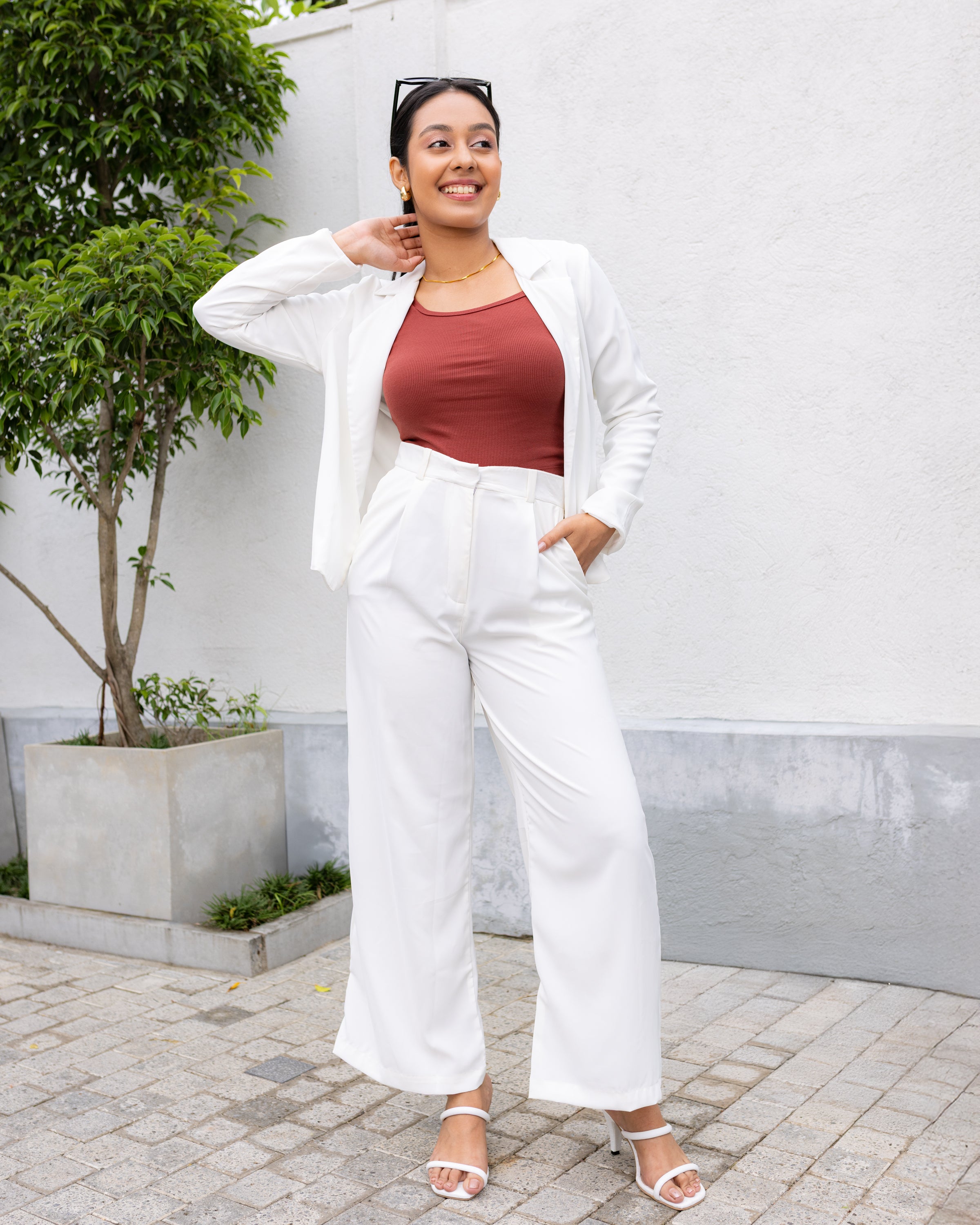 Angela Blazer - White