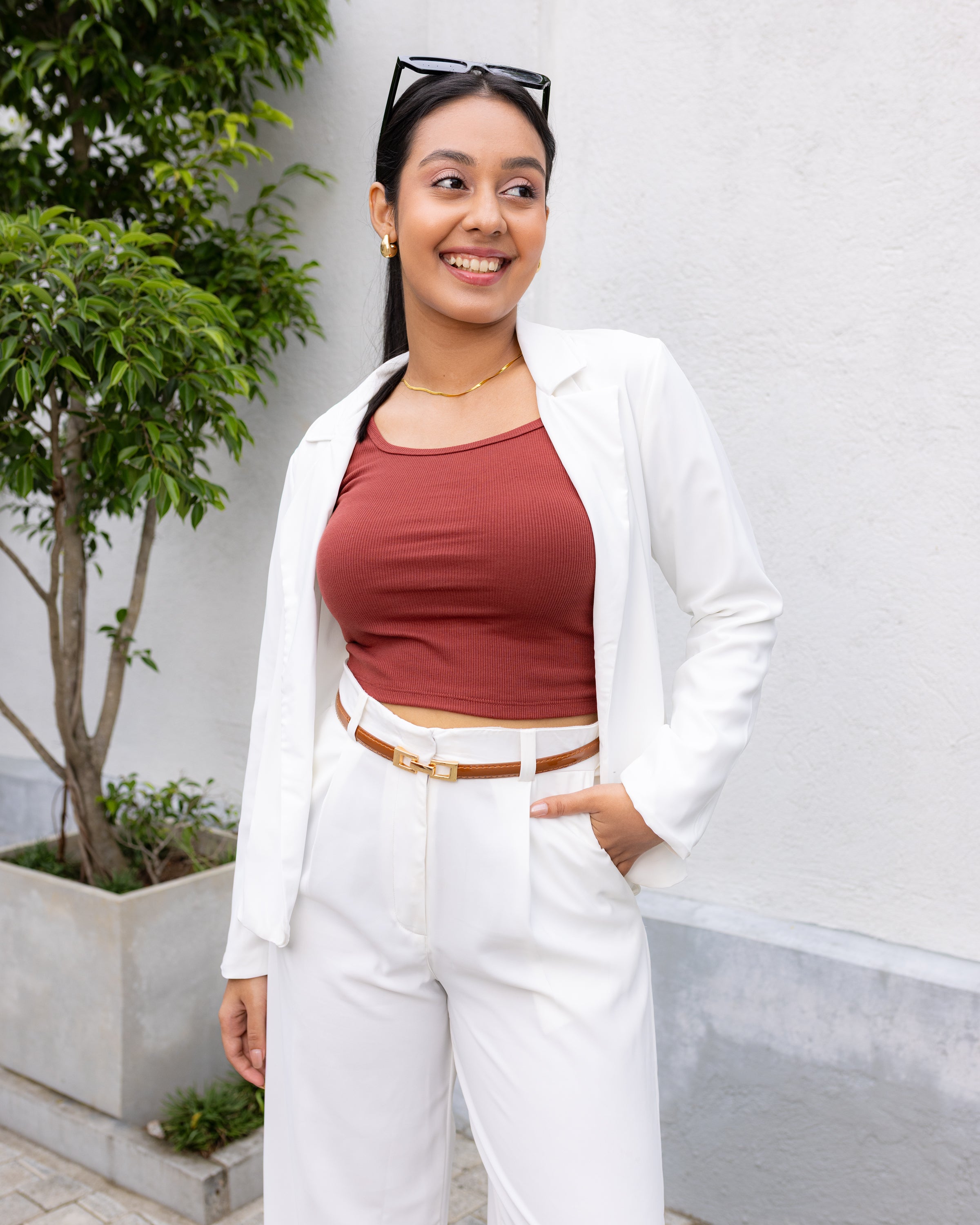 Angela Blazer - White