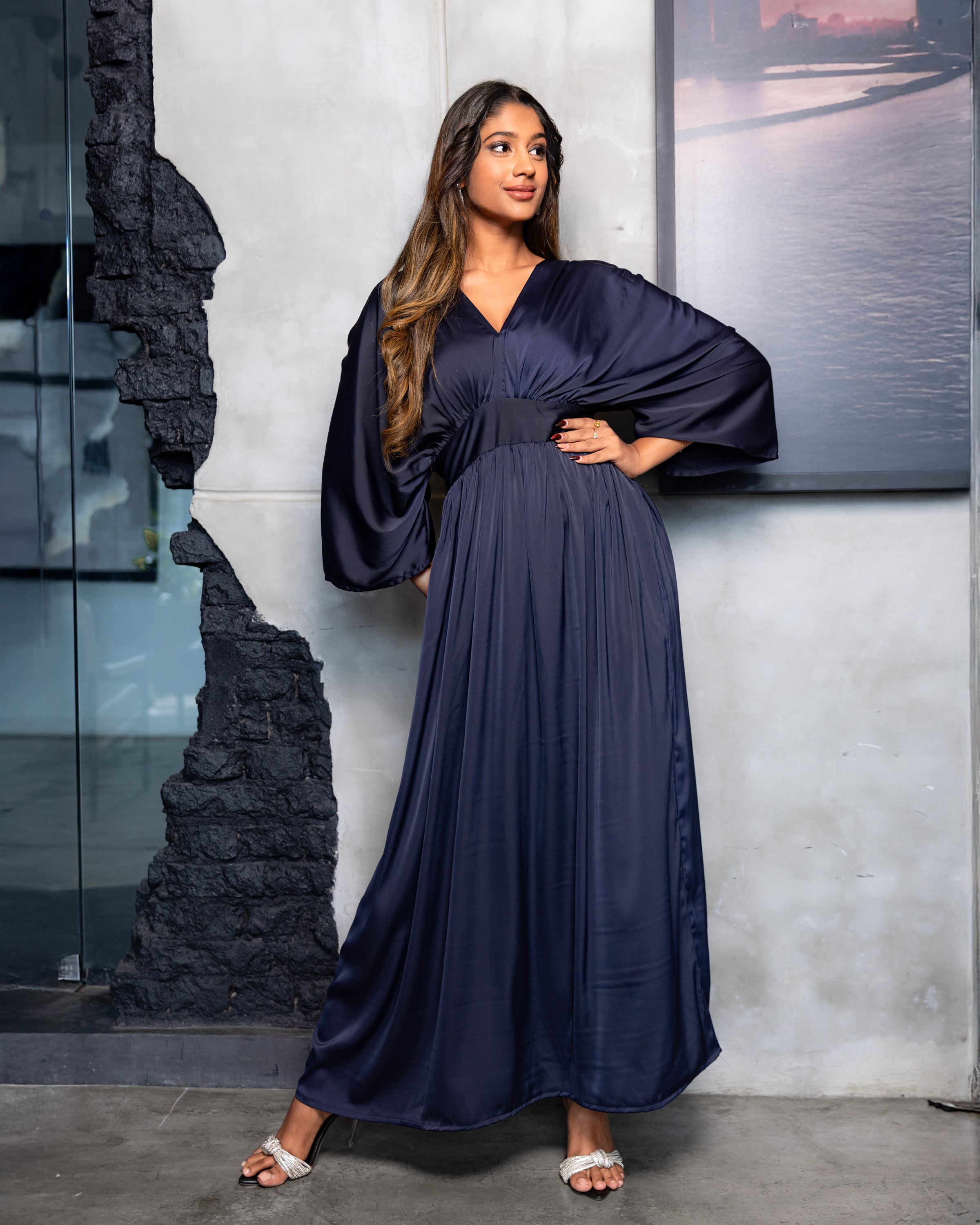Rain Kaftan - Blue
