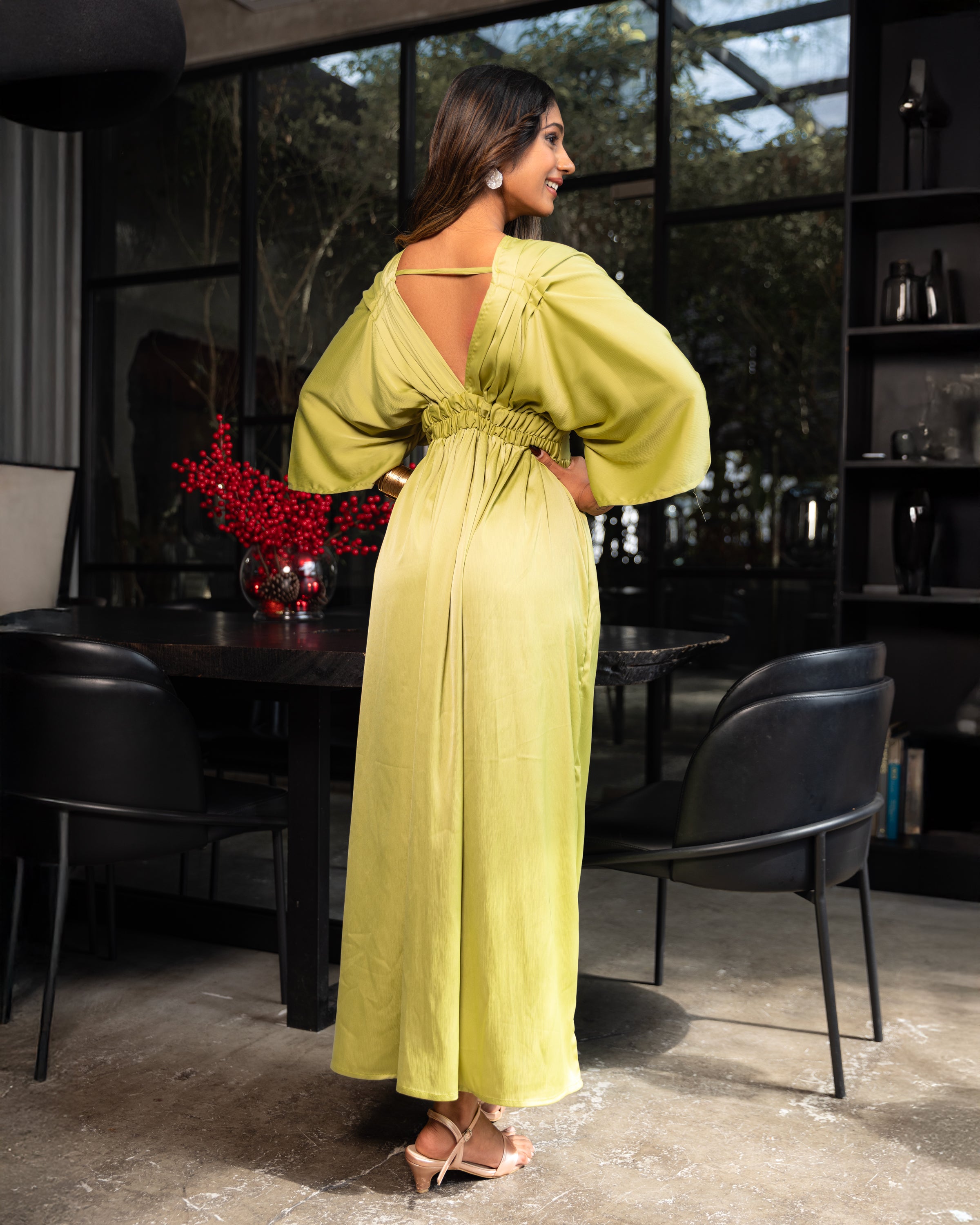 Rain Kaftan - Lemon