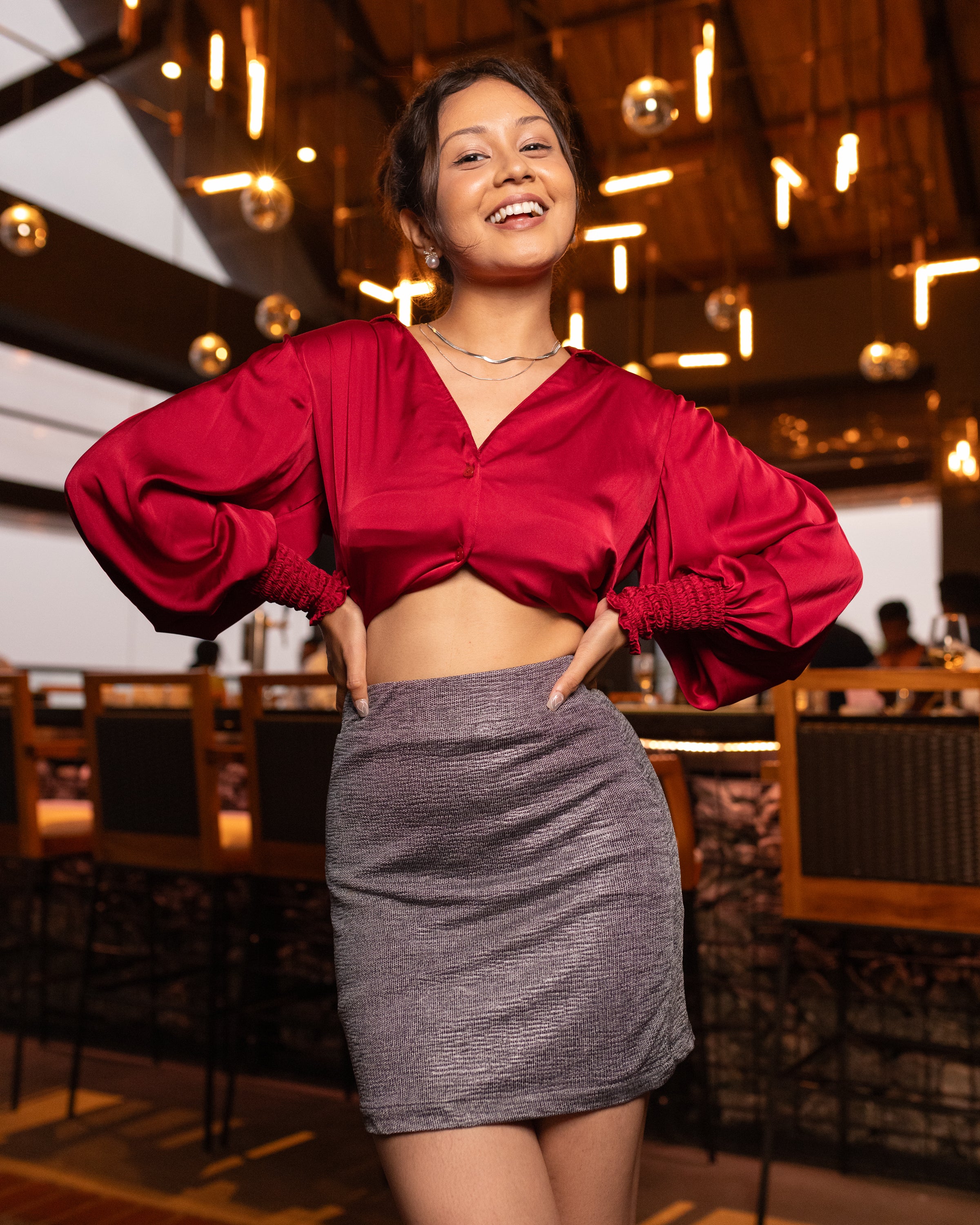 Lola Mini Skirt - Black