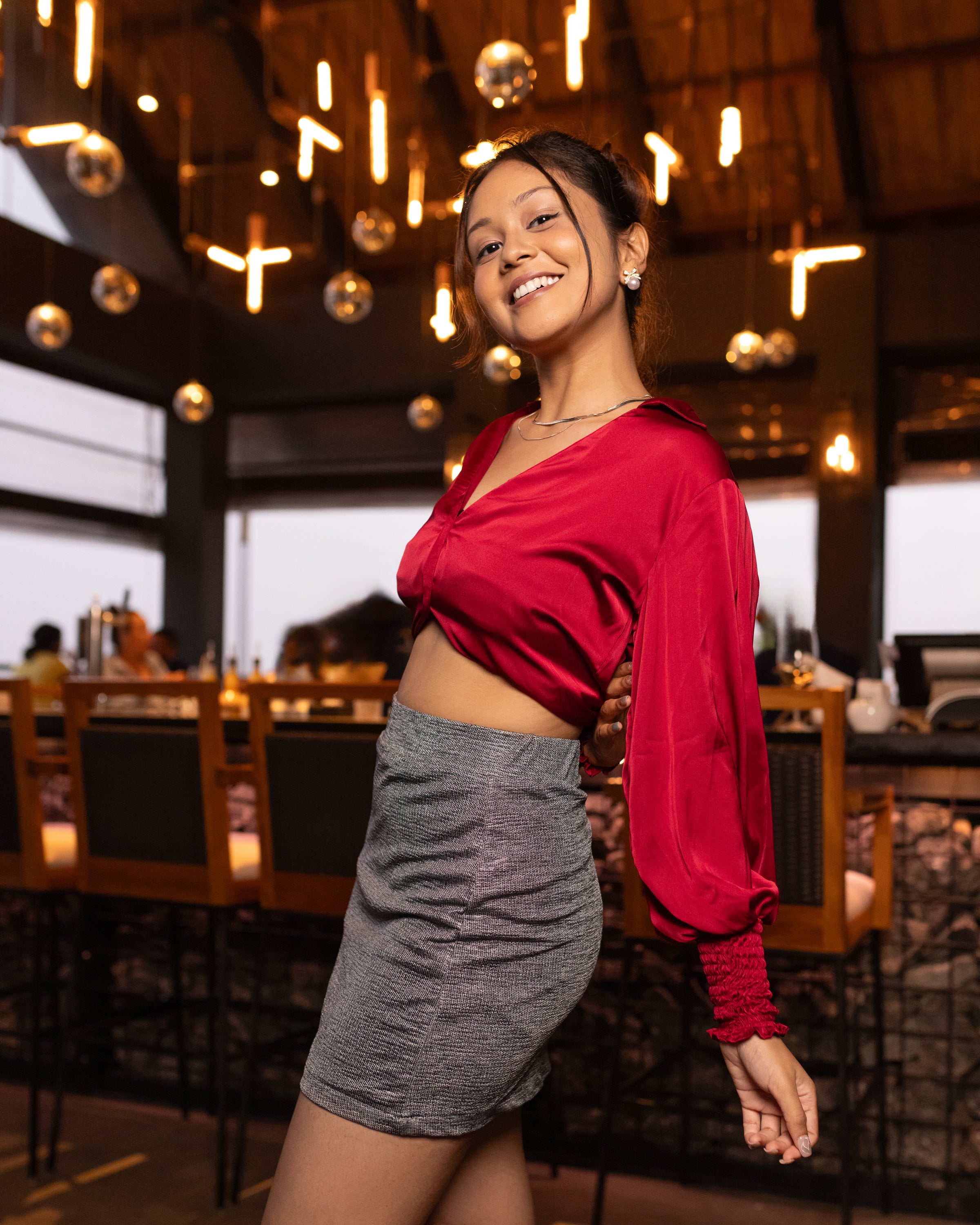 Lola Mini Skirt - Black