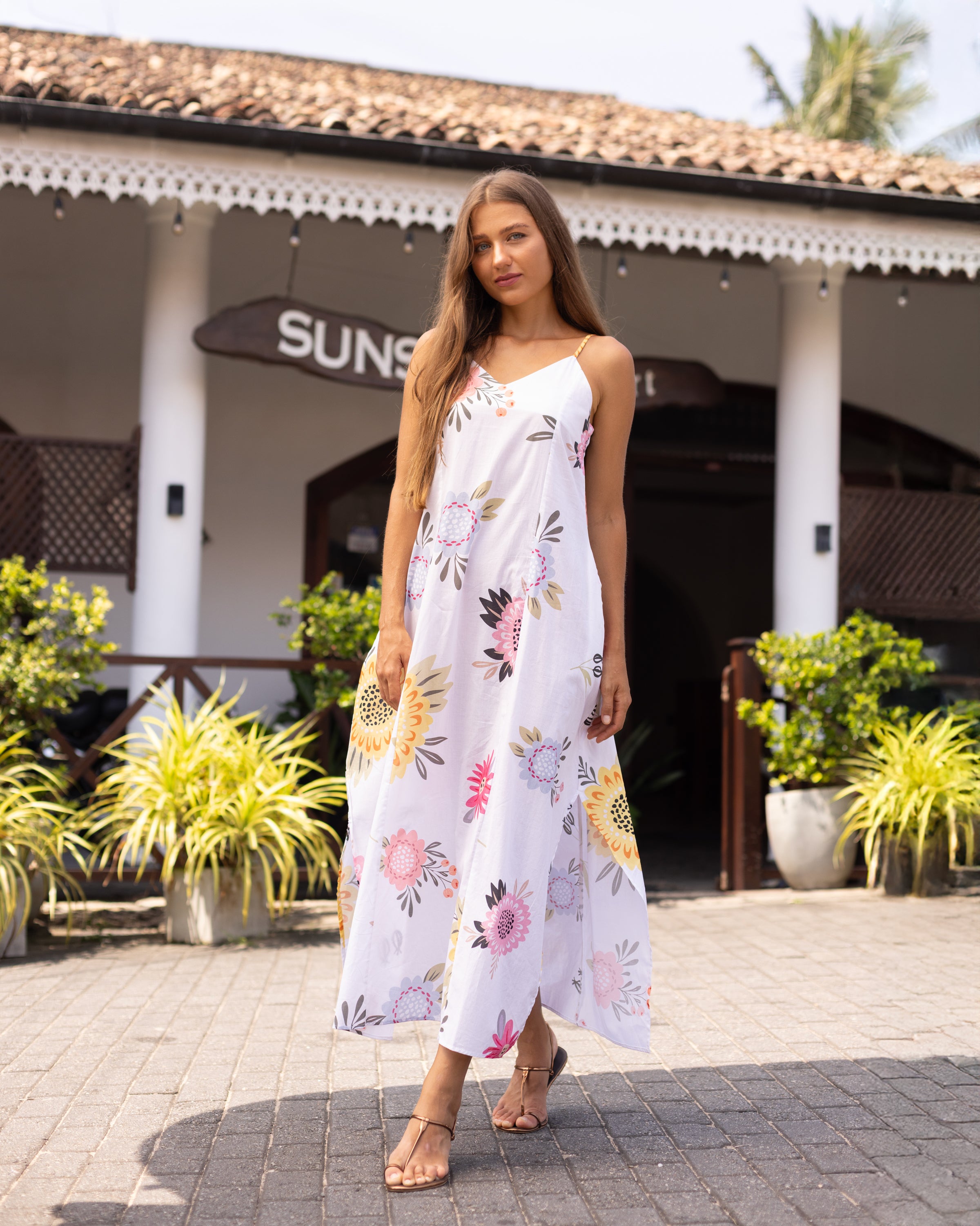 Aurora Floral Shift Dress