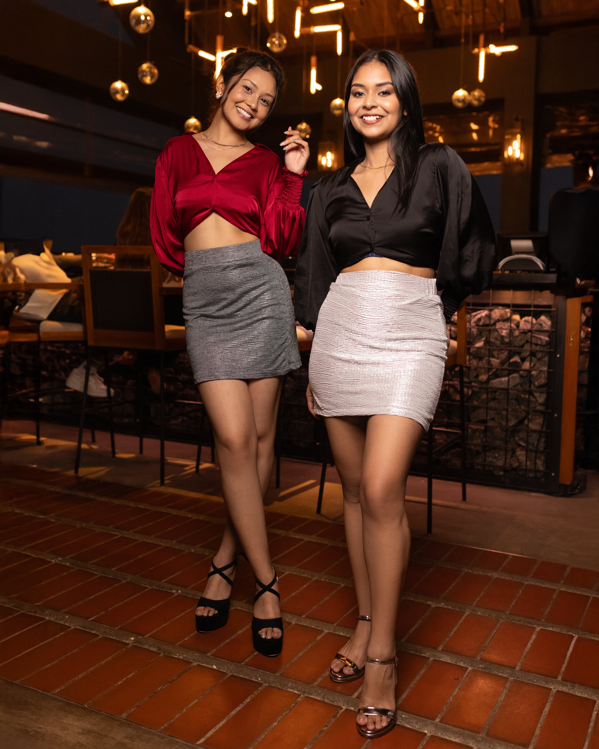 Lola Mini Skirt - Black