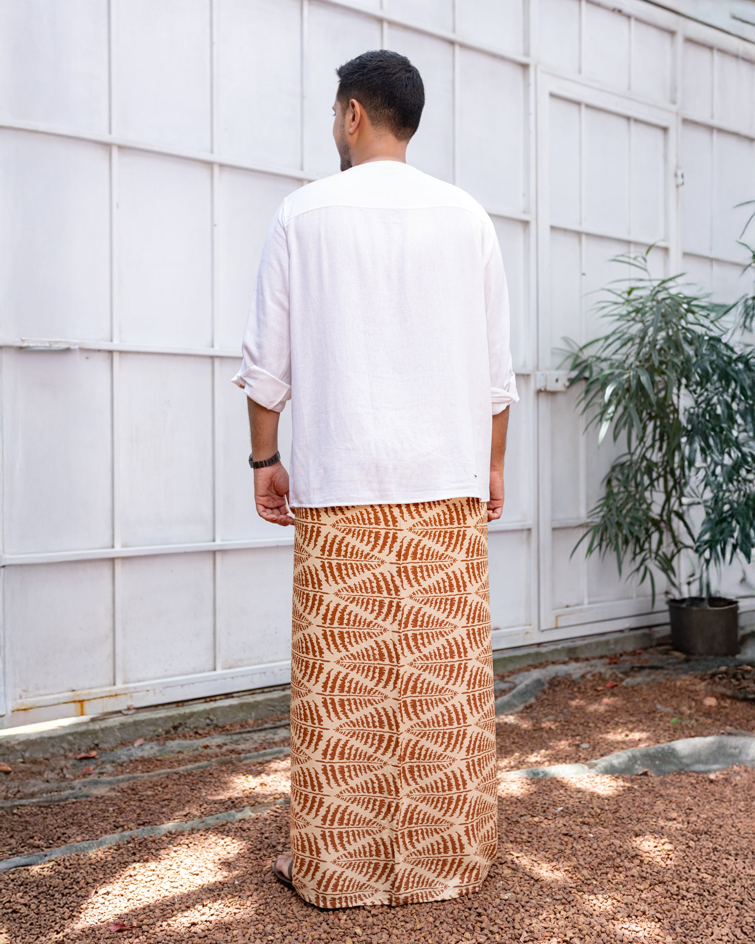 Lucas linen shirt - White