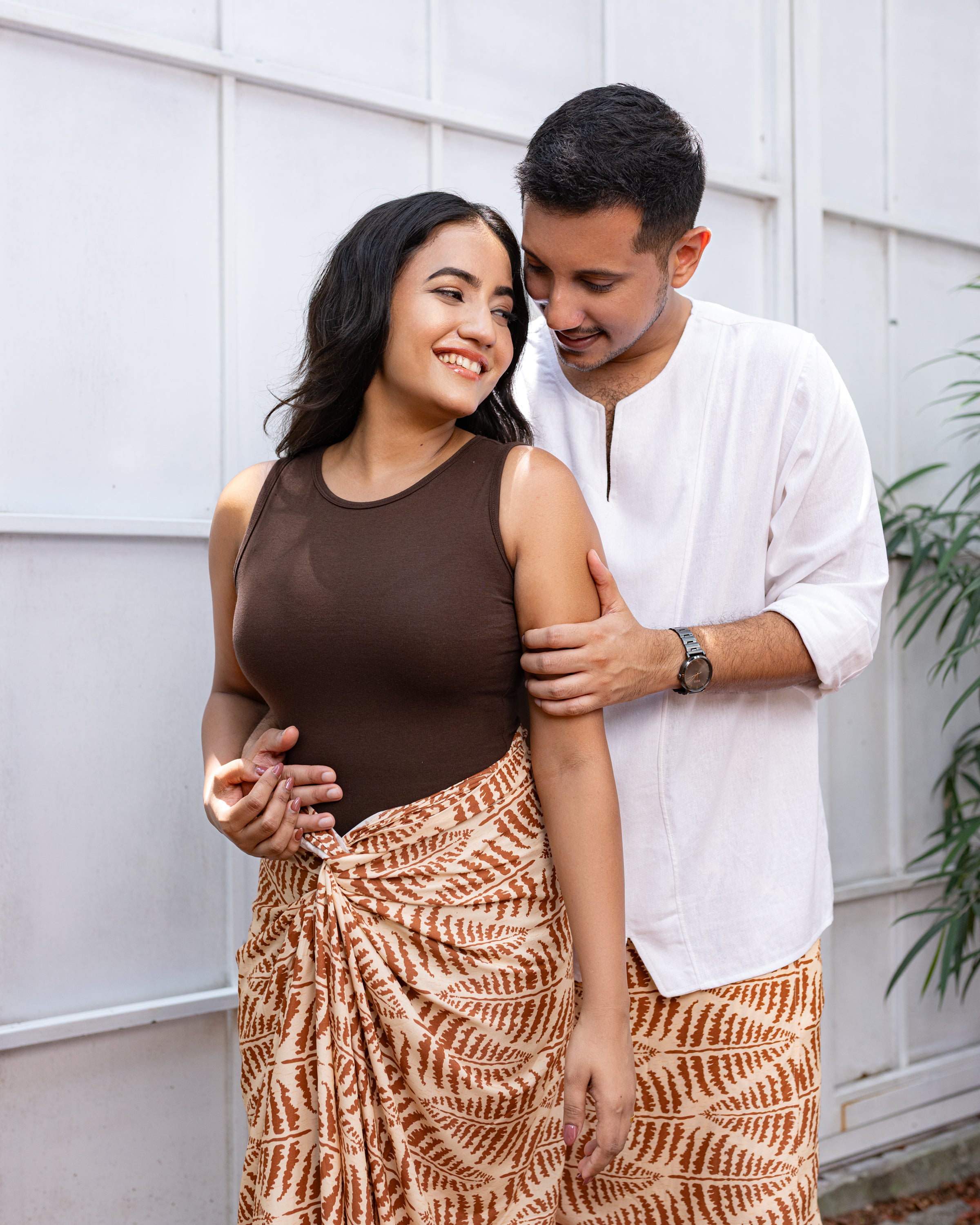 Lucas linen shirt - White