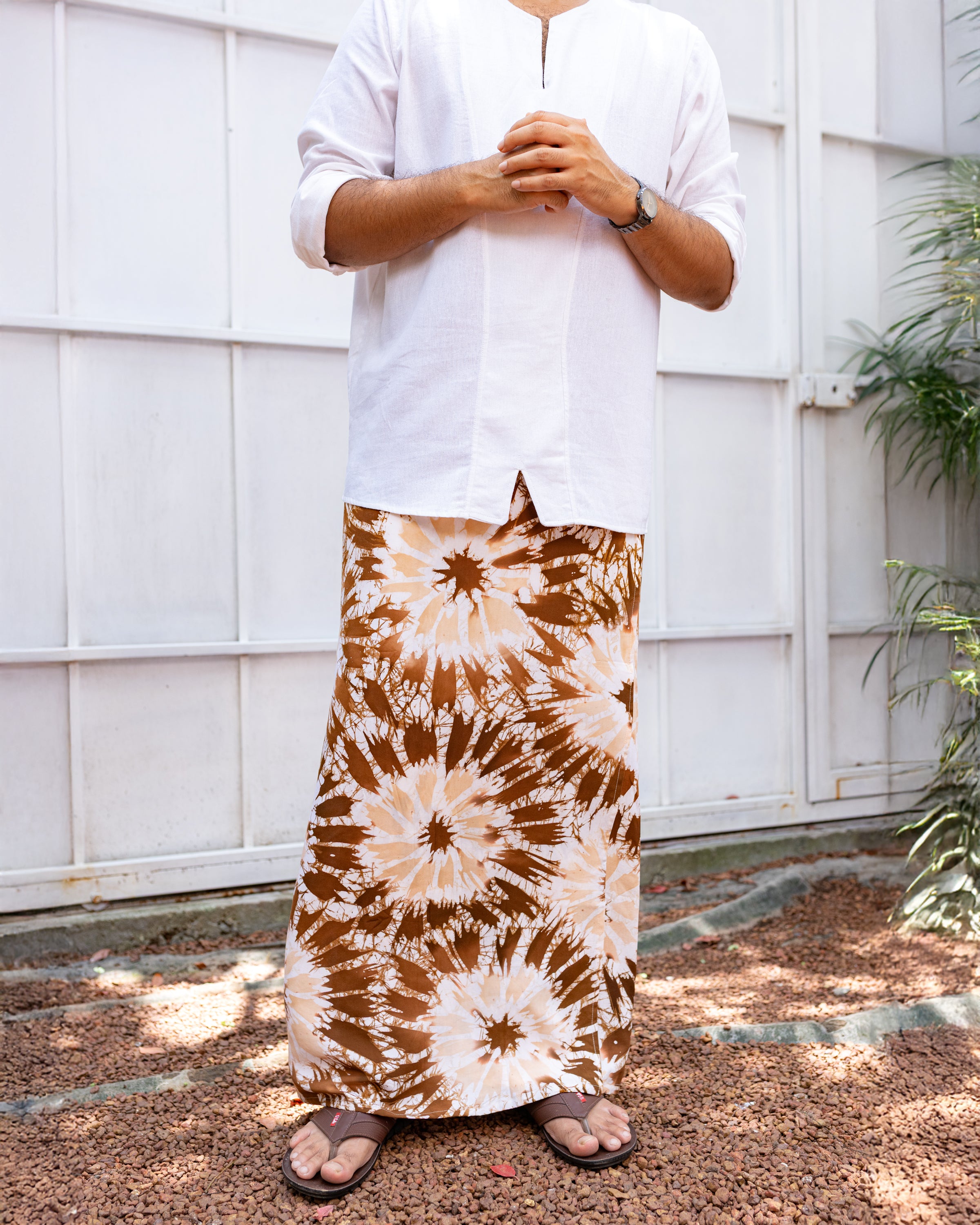 Lucas linen shirt - White