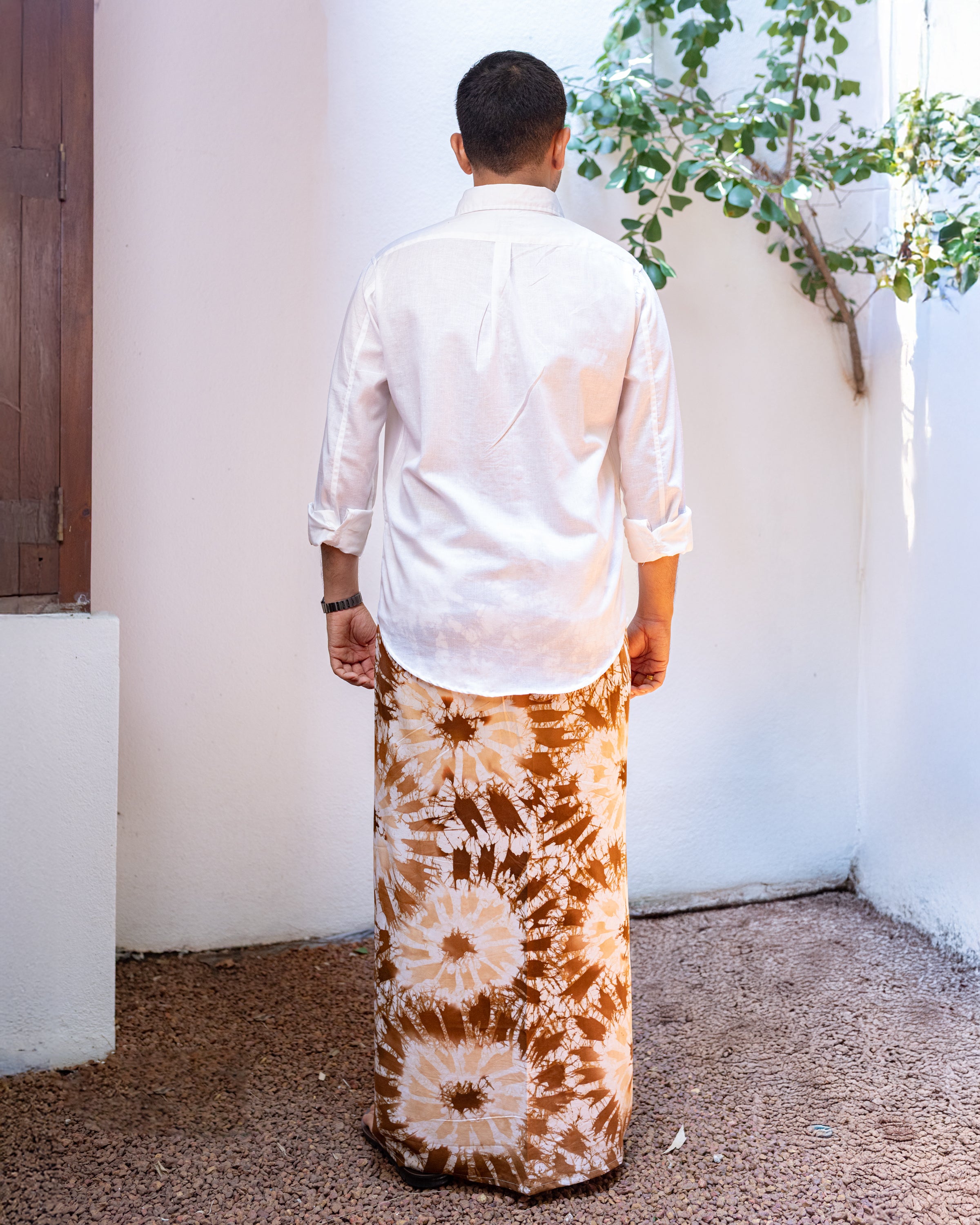 Adam Cotton Shirt for Men- White