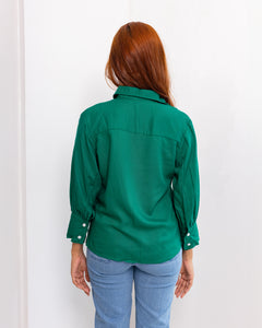 Candy Shirt-Emerald Green