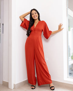 Luna Jumpsuit -Amber