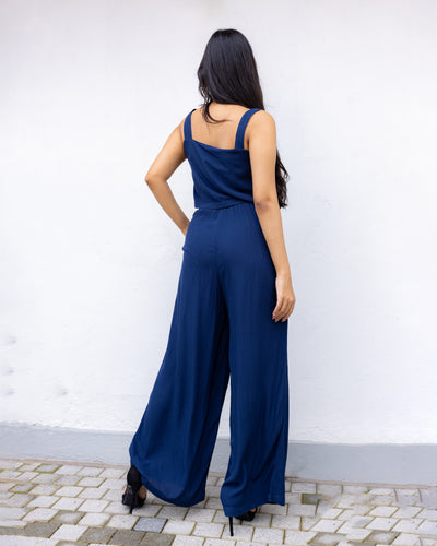 Fiona Pull On Pant- Navy