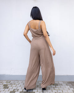 Fiona Pull On Pant- Coffee