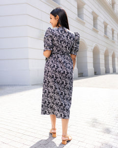 Amelia Floral Wrap Dress