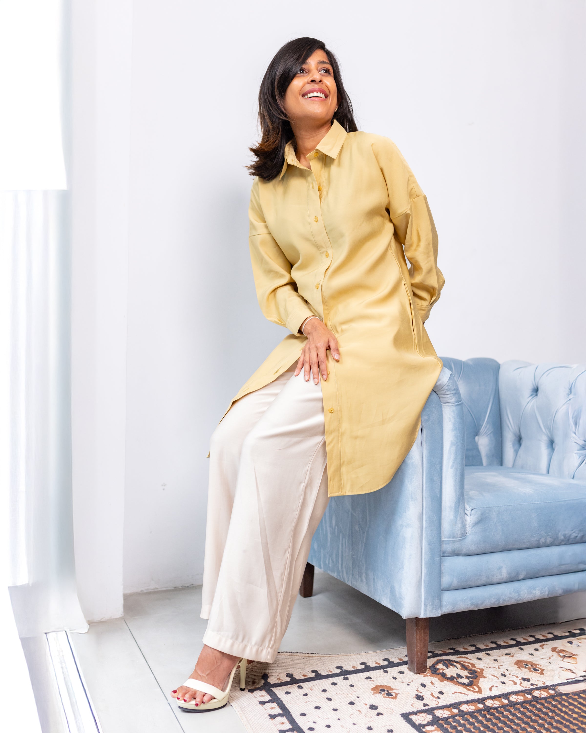 Bonny Pull on Pant- Ivory