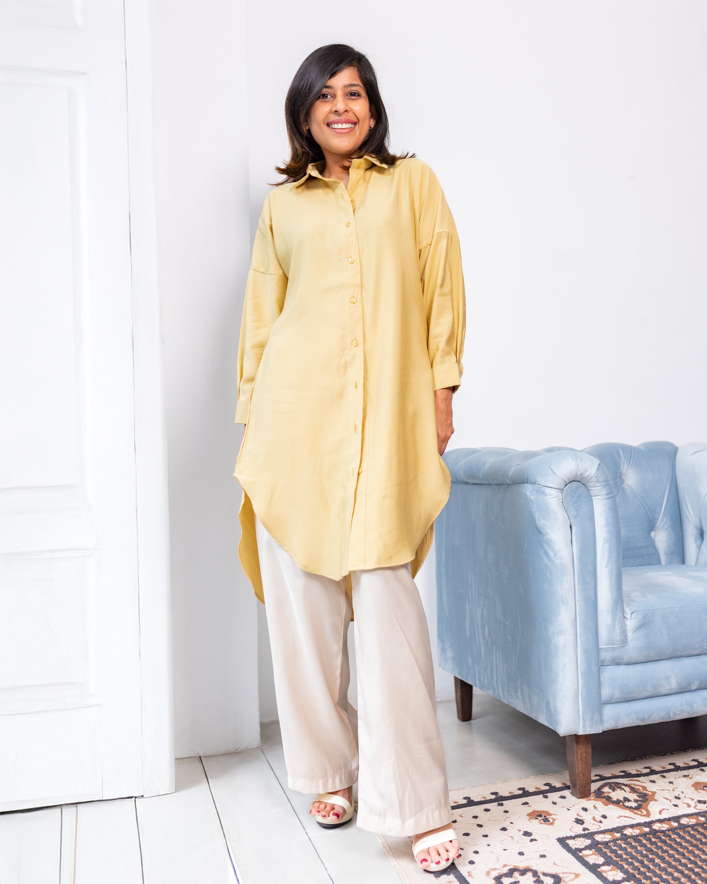 Bonny Pull on Pant- Ivory