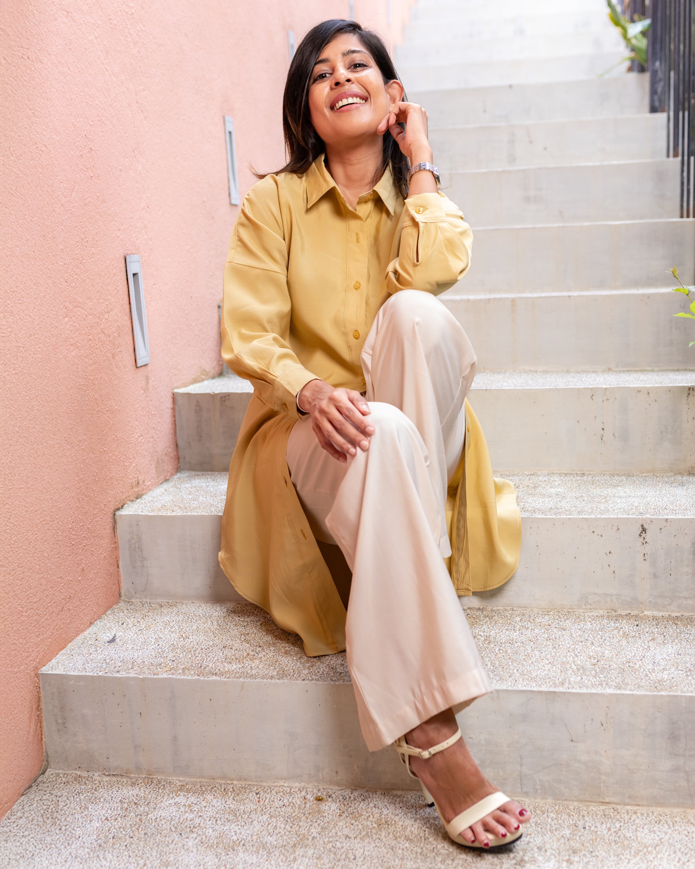 Bonny Pull on Pant- Ivory