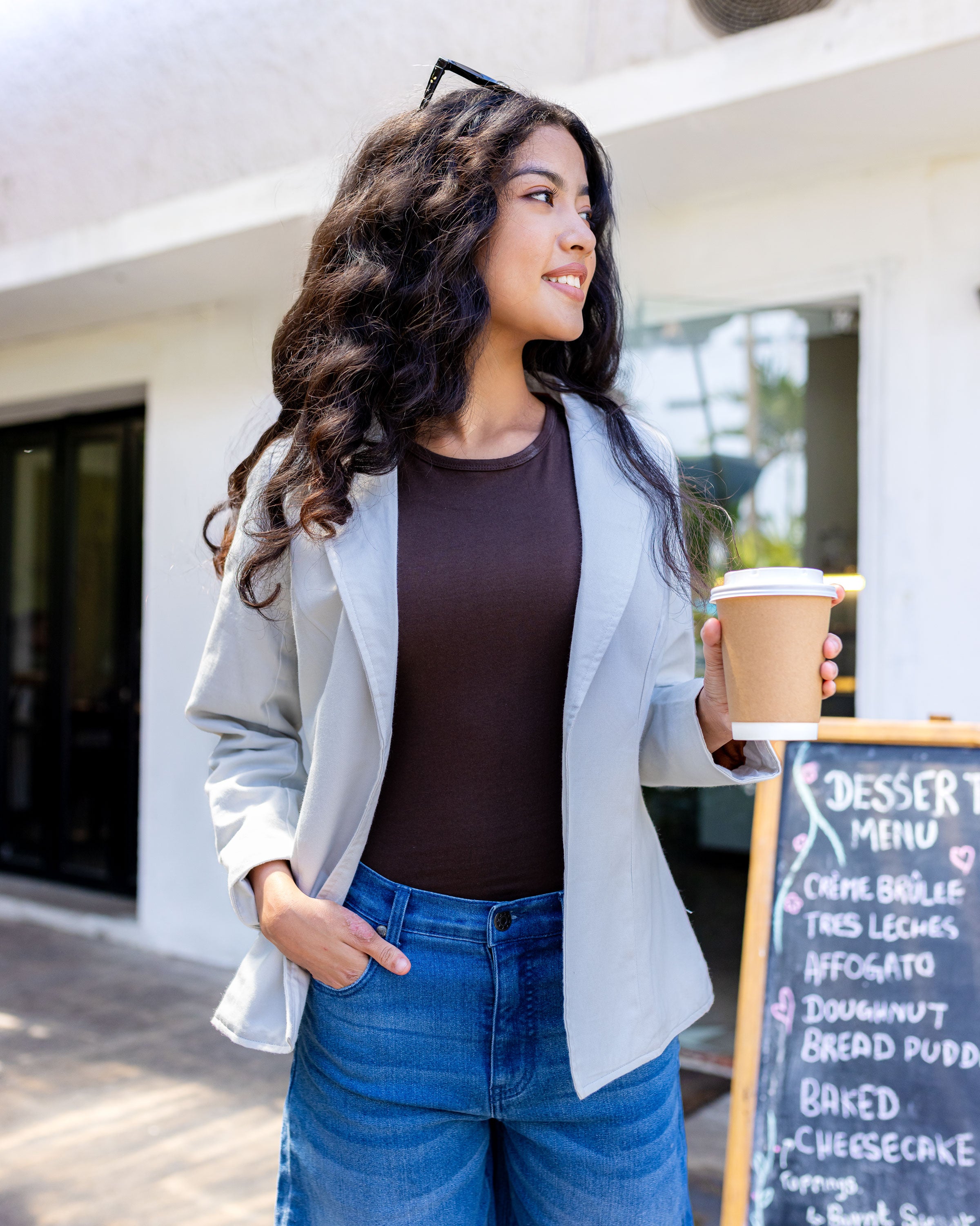 Cali Sleeveless Bodysuit - Coco