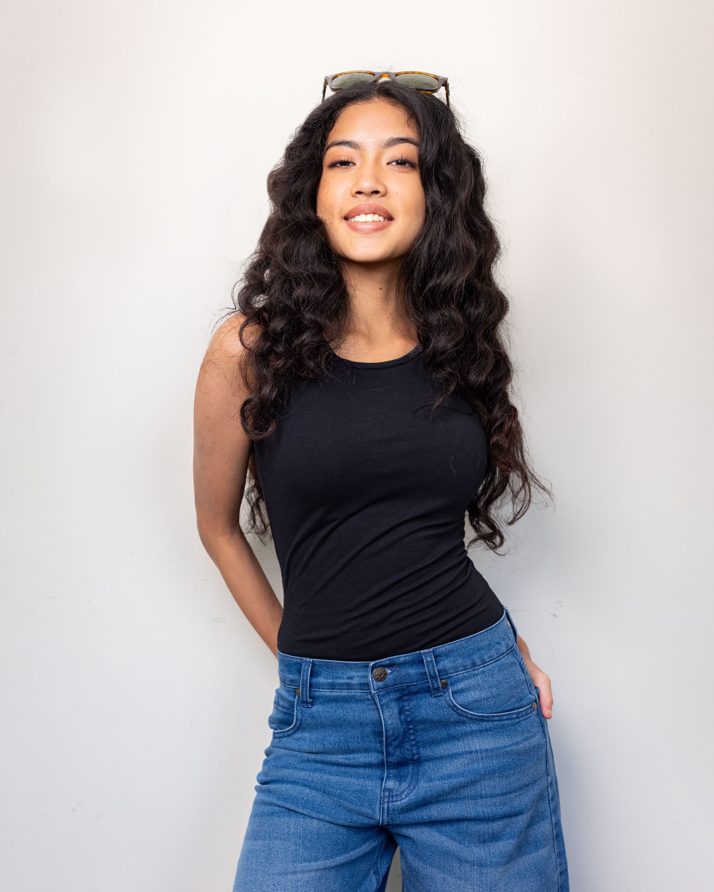 Cali Sleeveless Bodysuit - Black