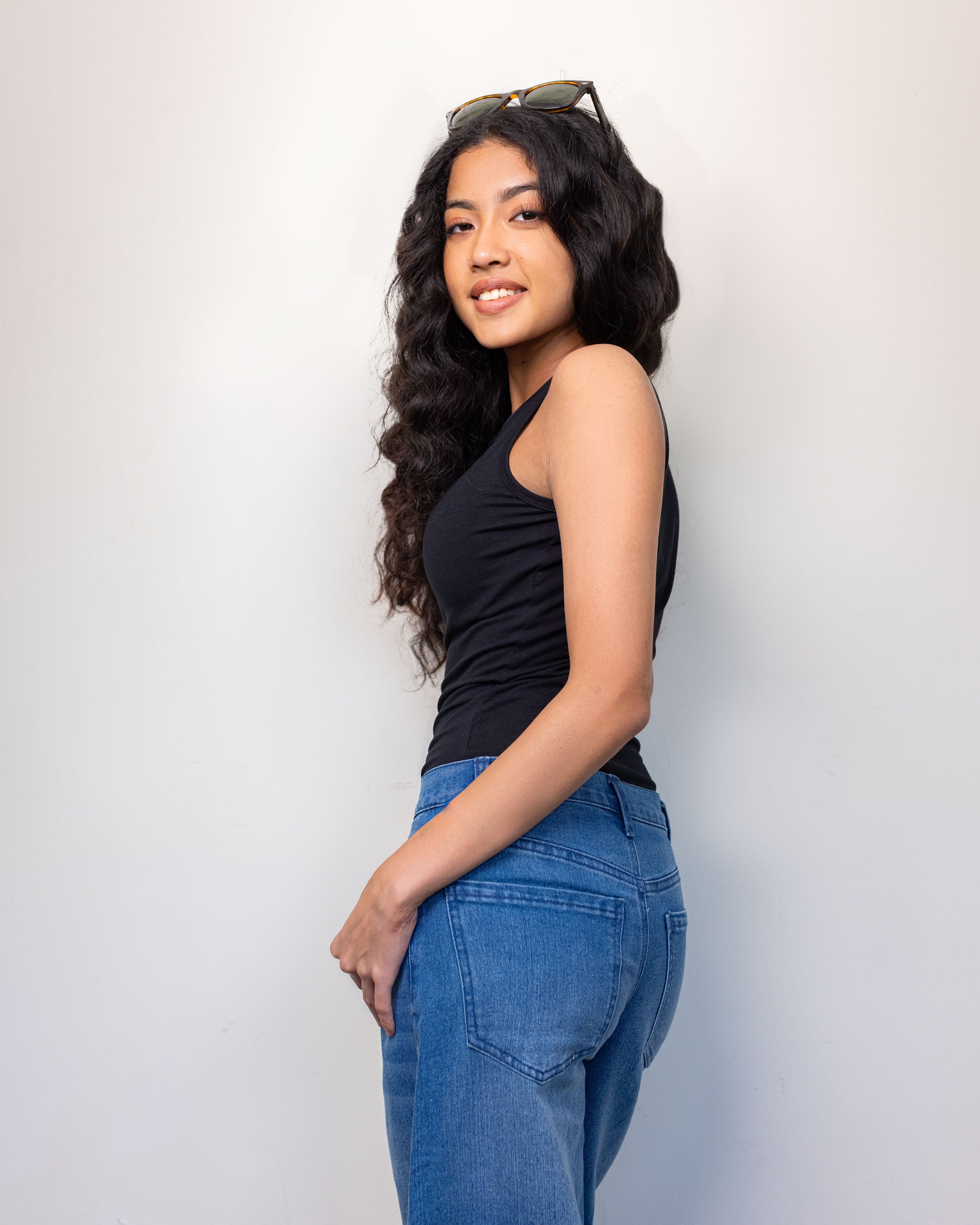 Cali Sleeveless Bodysuit - Black