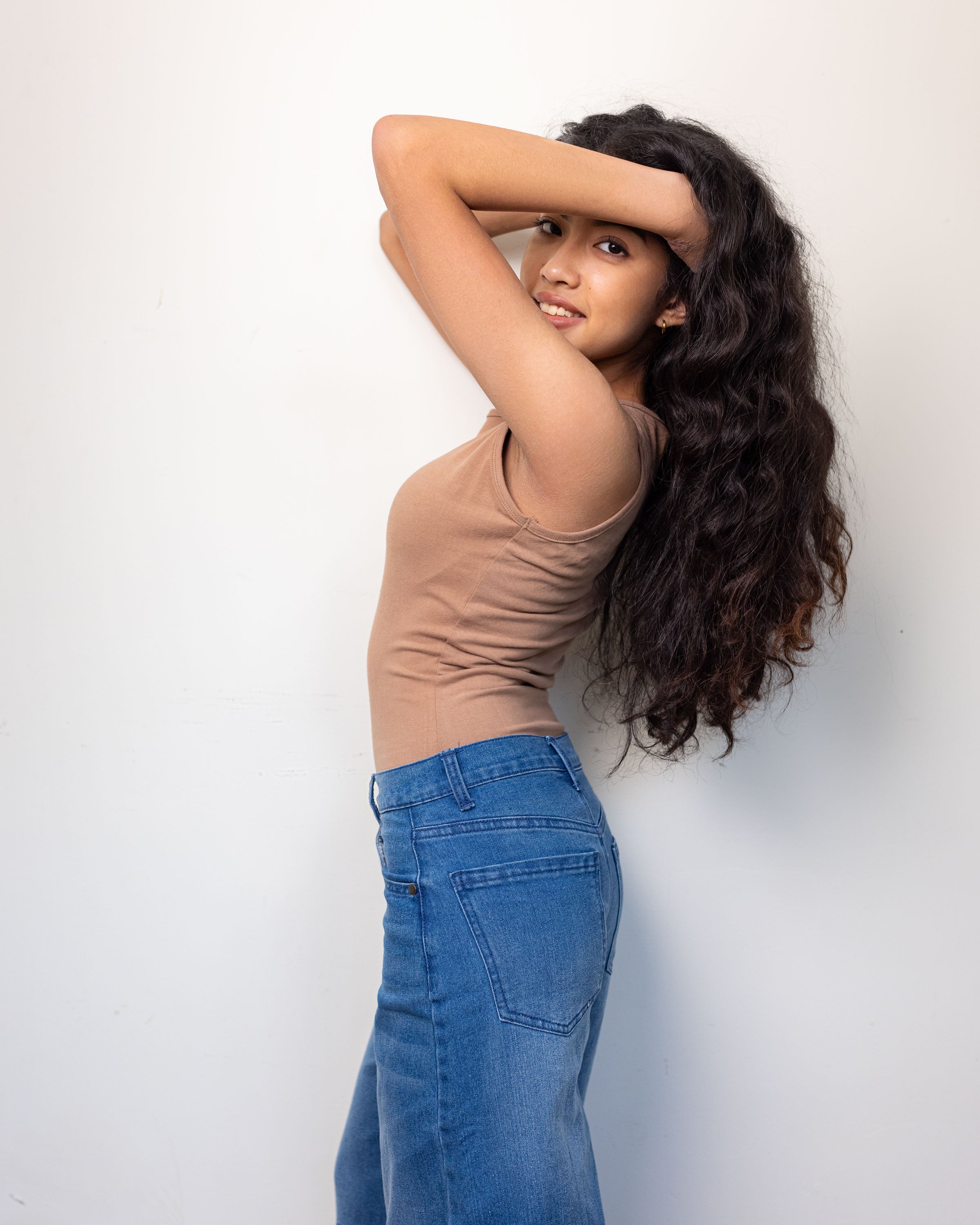 Cali Sleeveless Bodysuit - Beige