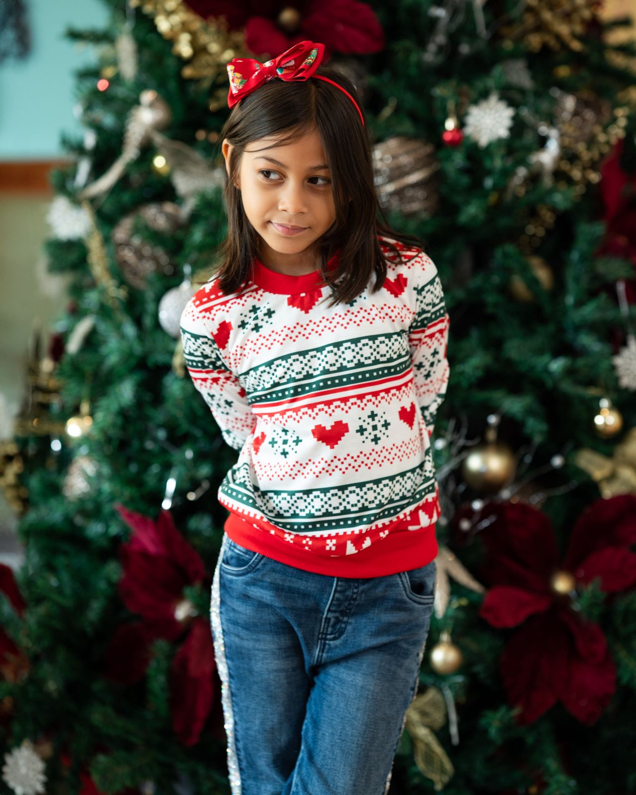 Frosted Whisper Knitted Sweater - Kids